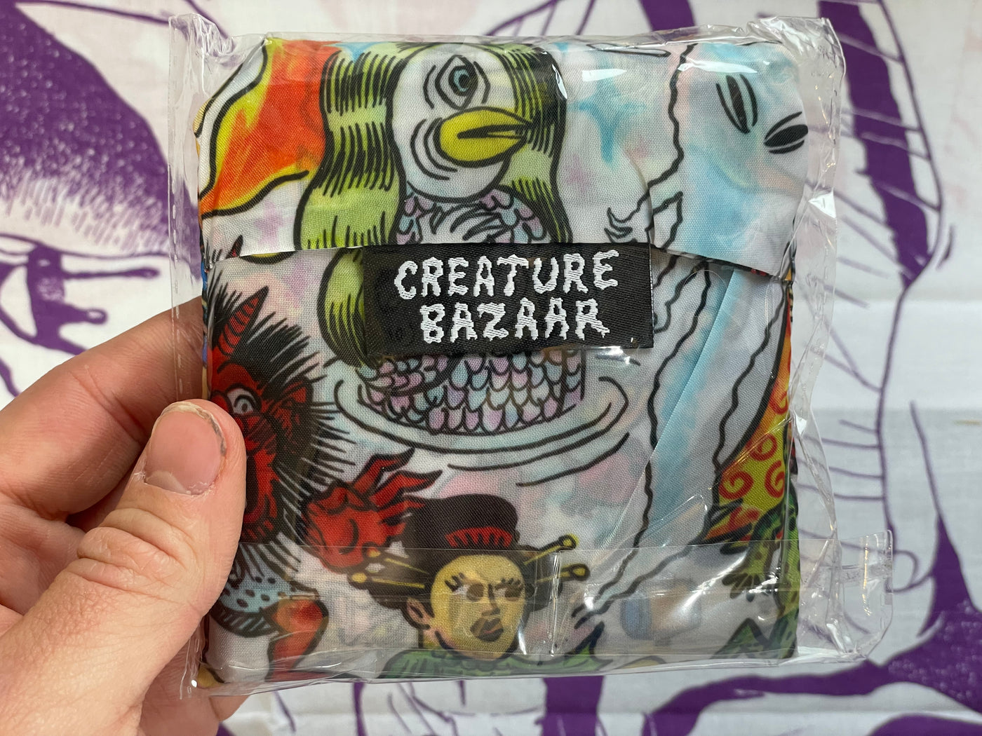 Creature Bazaar Eco Bag (Foldable Tote Bag)