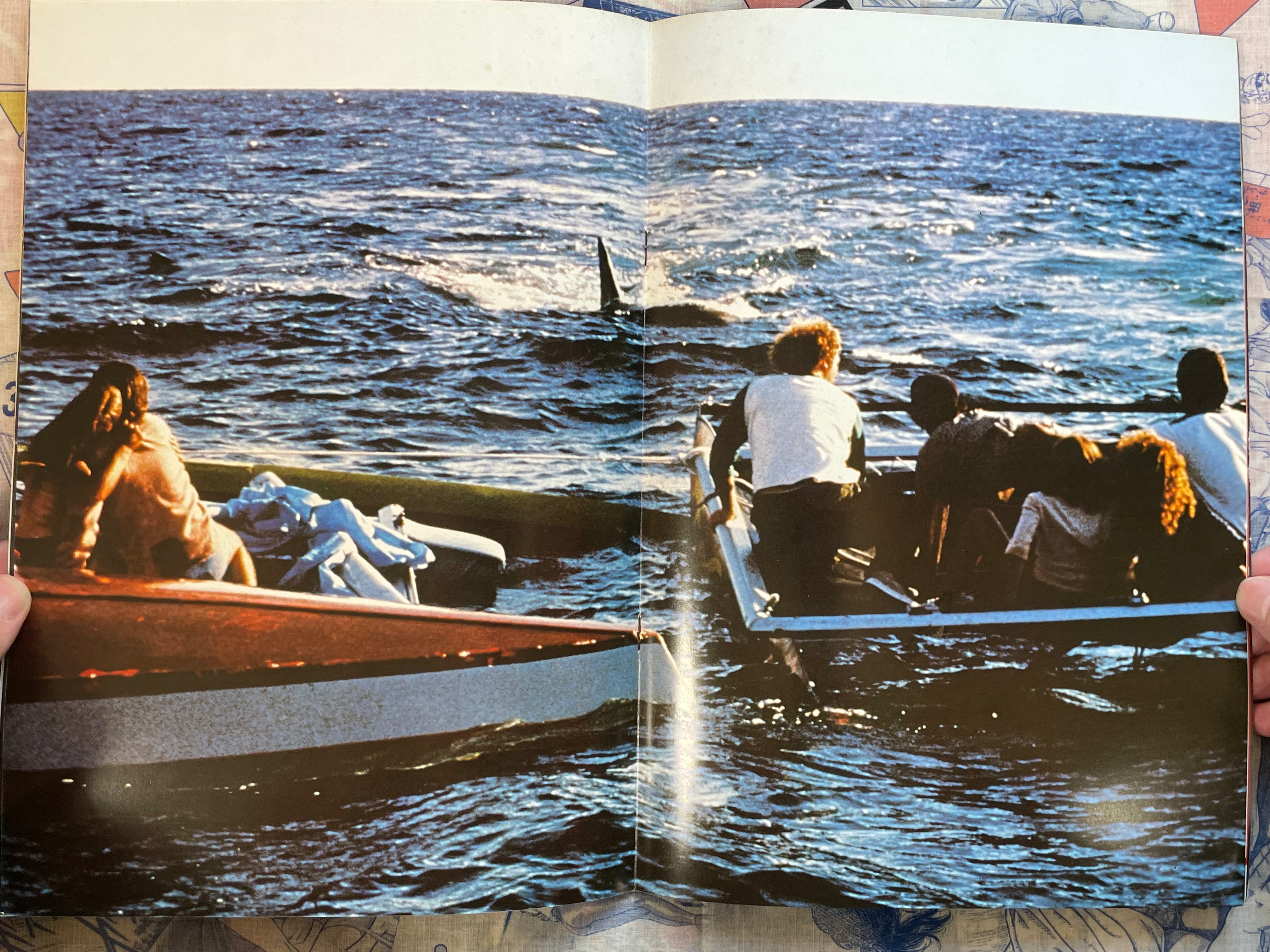 Set of 2 Movie Pamphlets: Jaws / Jaws II - Japanese Release (1975)