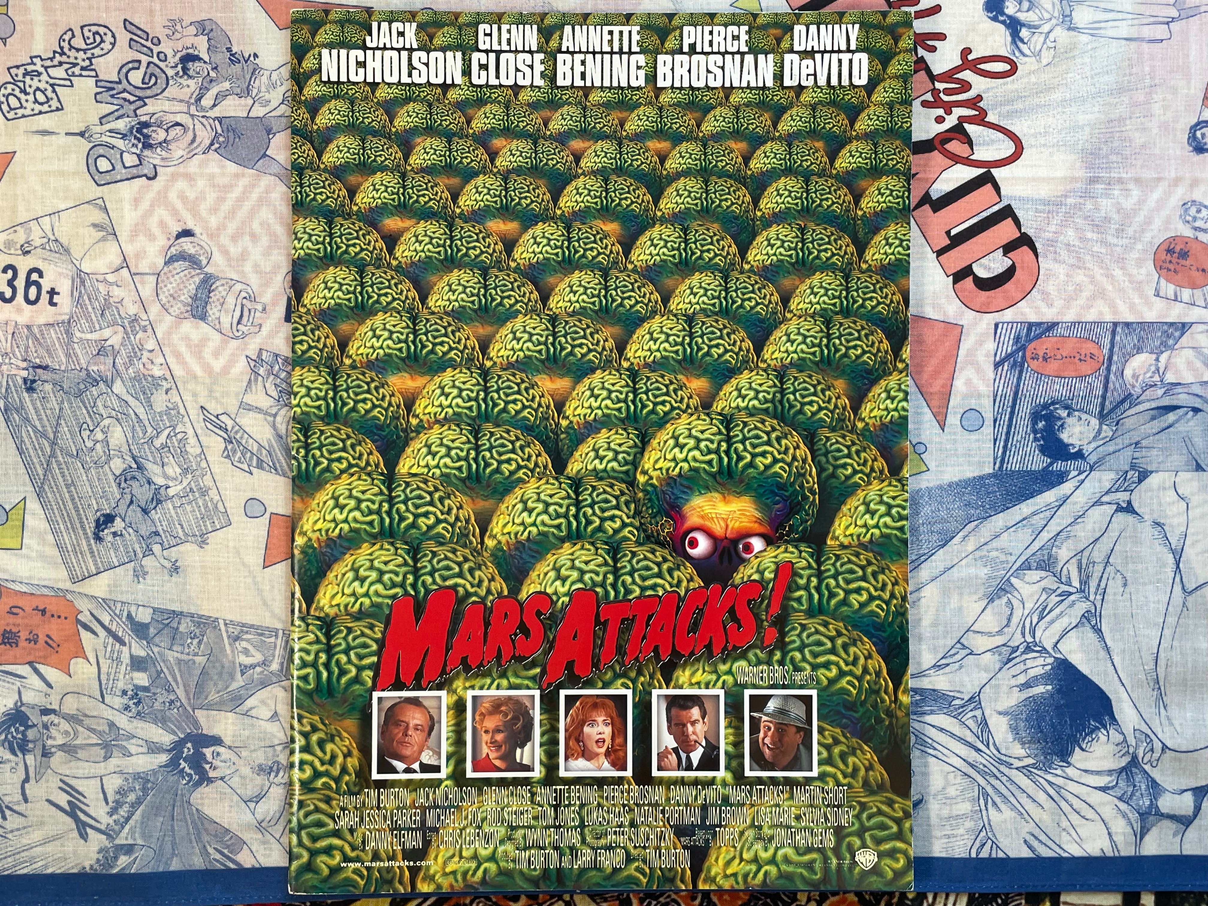 Movie Pamphlet: Mars Attacks! (1996)