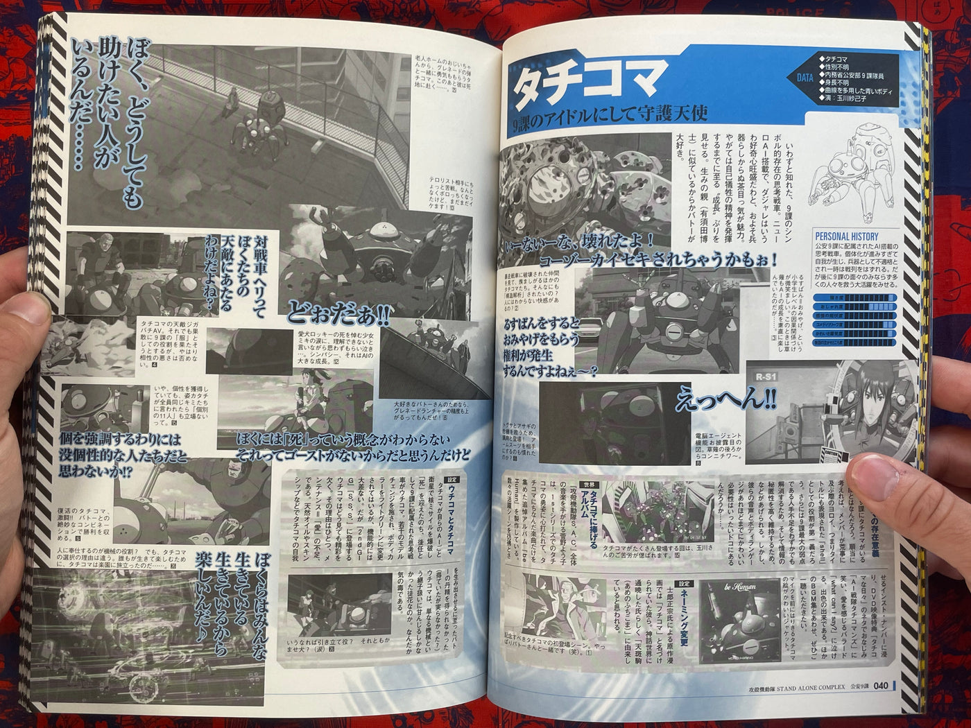 Our Favorite Ghost in the Shell: All Character Analysis Chapter by Takarajima Publishing (2007)