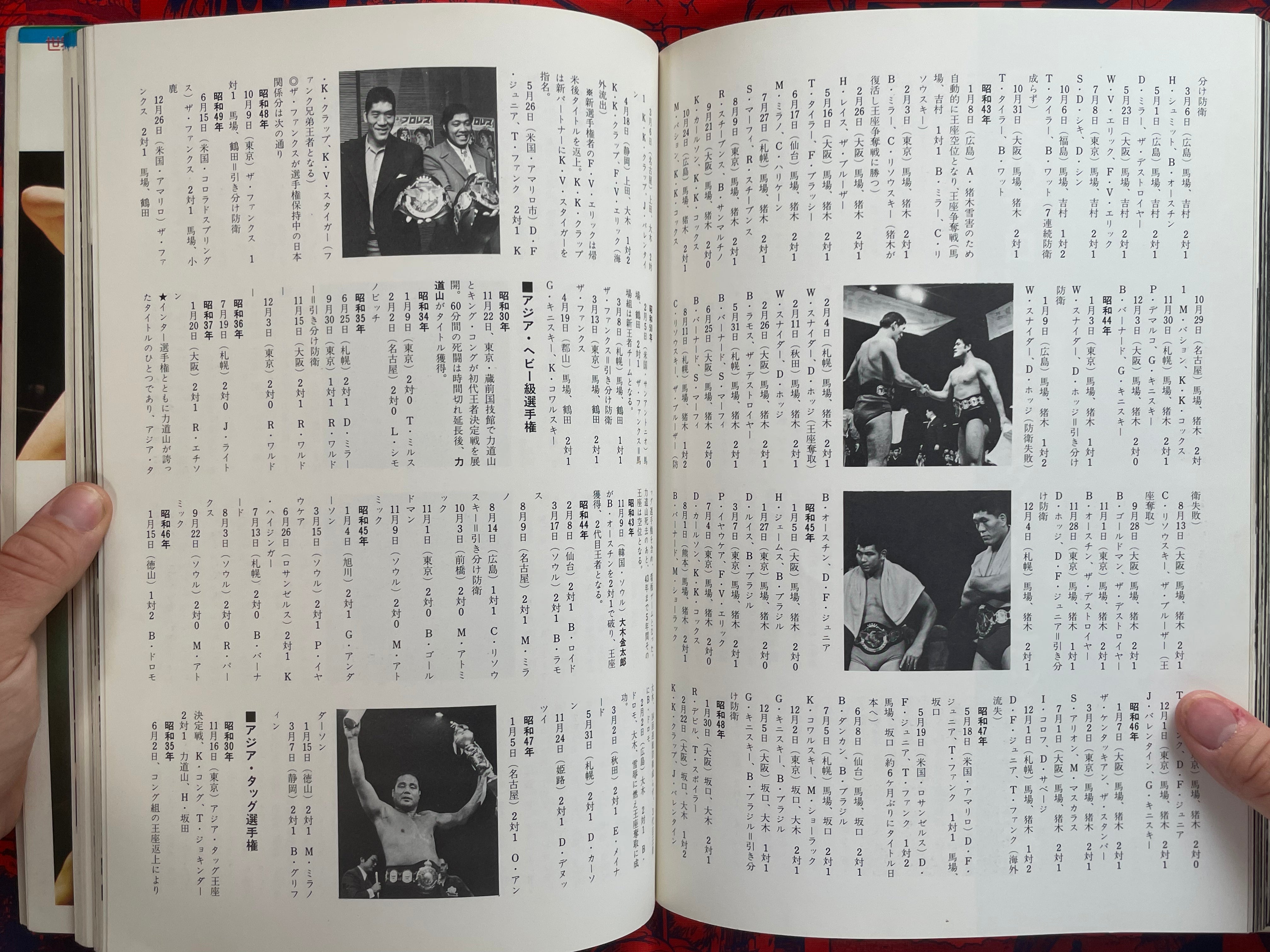 Pictorial History of Pro-Wrestling in Japan (1975)