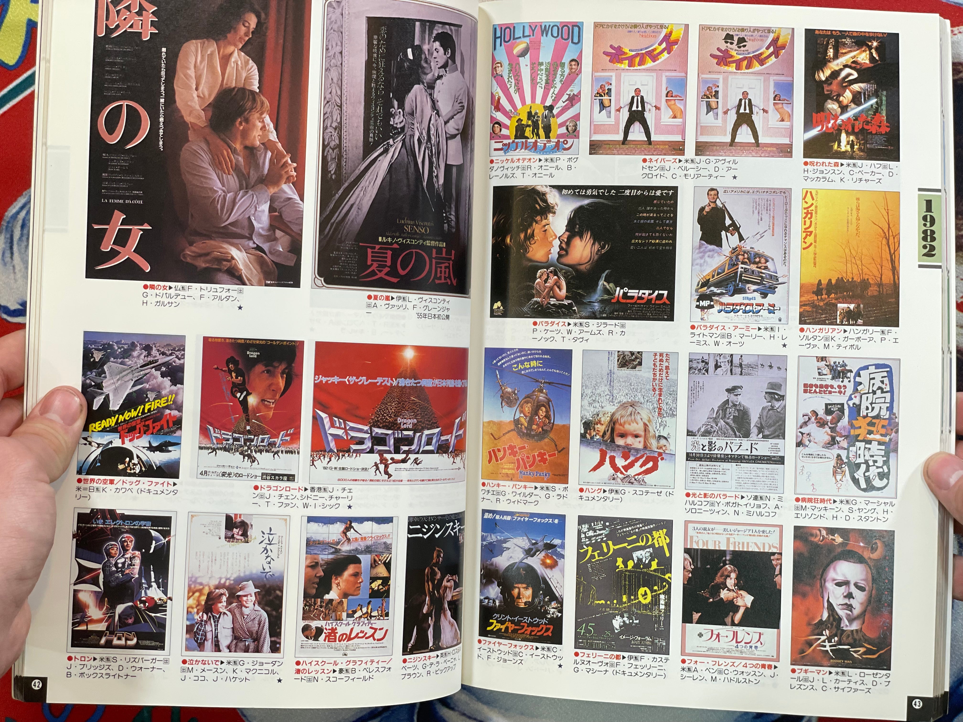 20th Century Foreign Movie Pamphlet Collection by Screen (1980-1989)