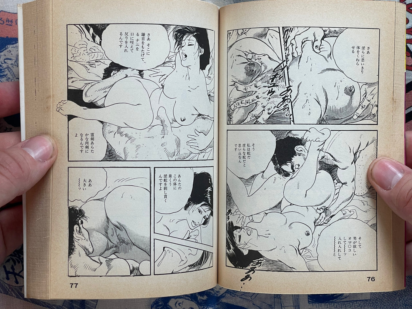 Dripping, my Wife's Moans - Bunko Edition by Ken Tsukikage (1997)