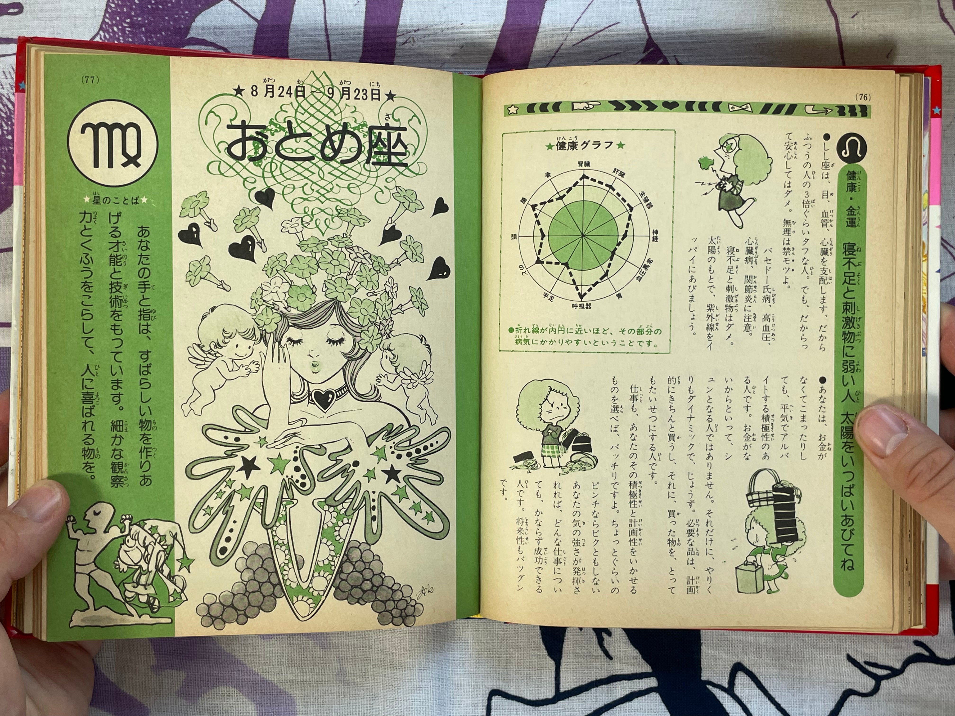 Mini Lady Encyclopedia: Happiness Star Fortune Telling #39 by Shogakukan (1979)