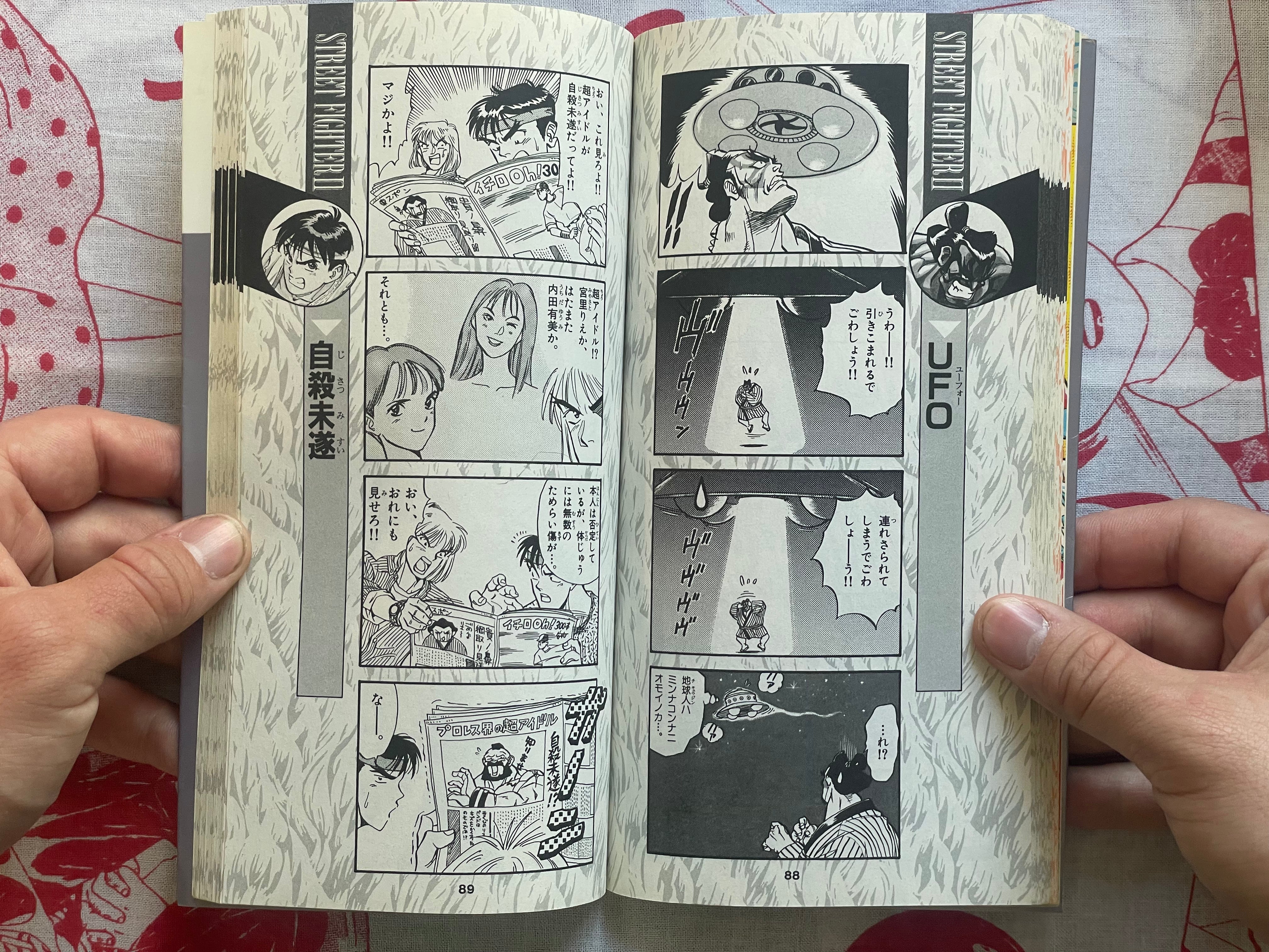 Street Fighter II 4 Panel Gag Gaiden #5 by Takashi Hashiguchi (1995)