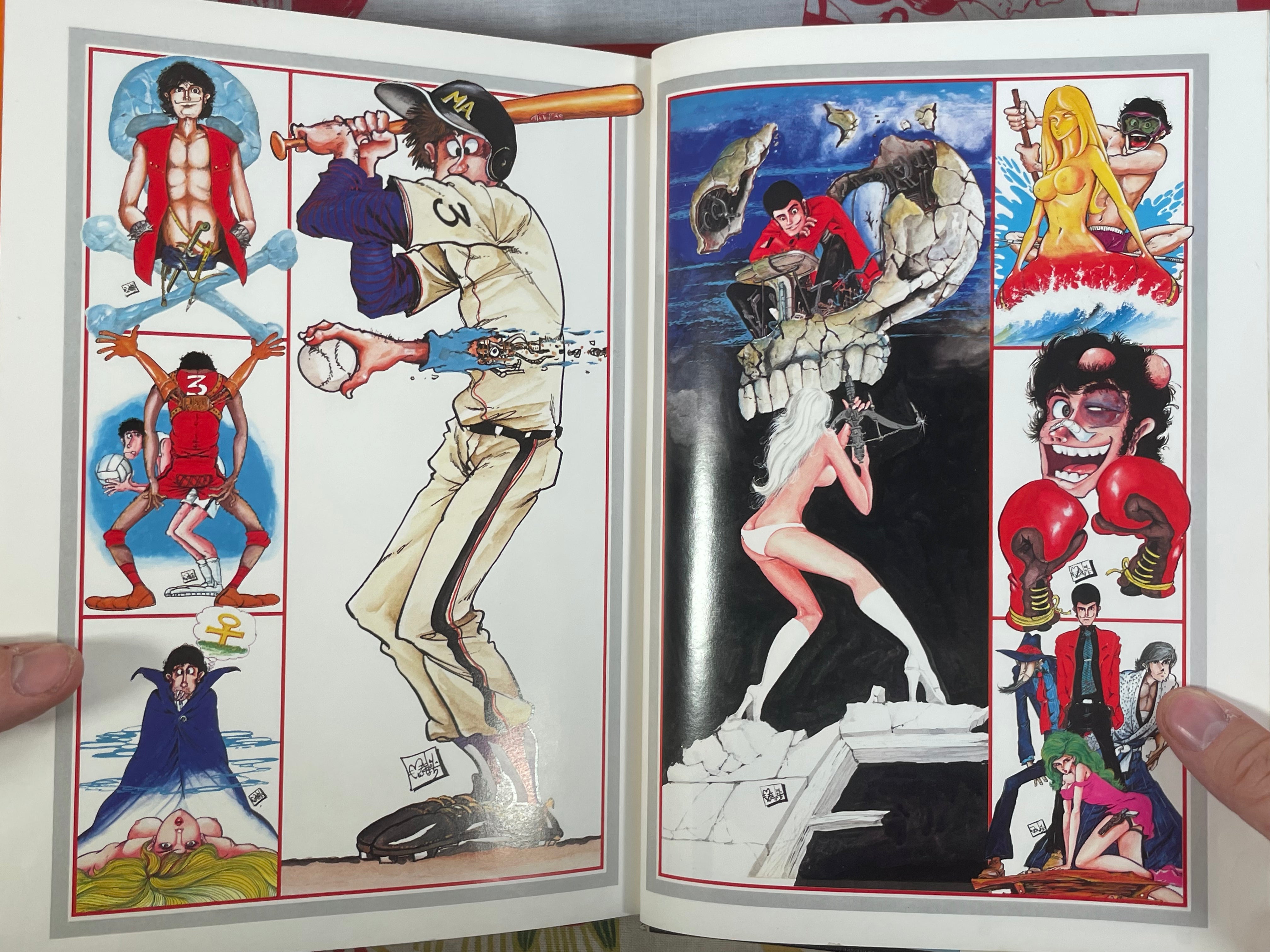 Lupin the Third Selected Works Hardcover / Slipcover by Monkey Punch (1980)