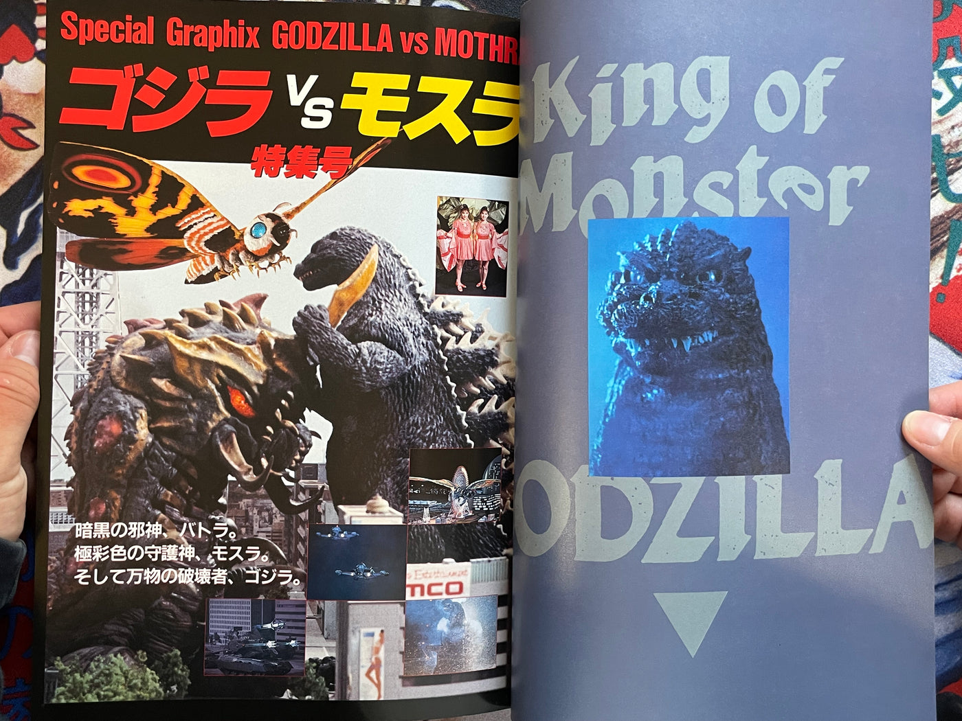 Special Graphix Godzilla vs Mothra by Screen Special Edition (1992)