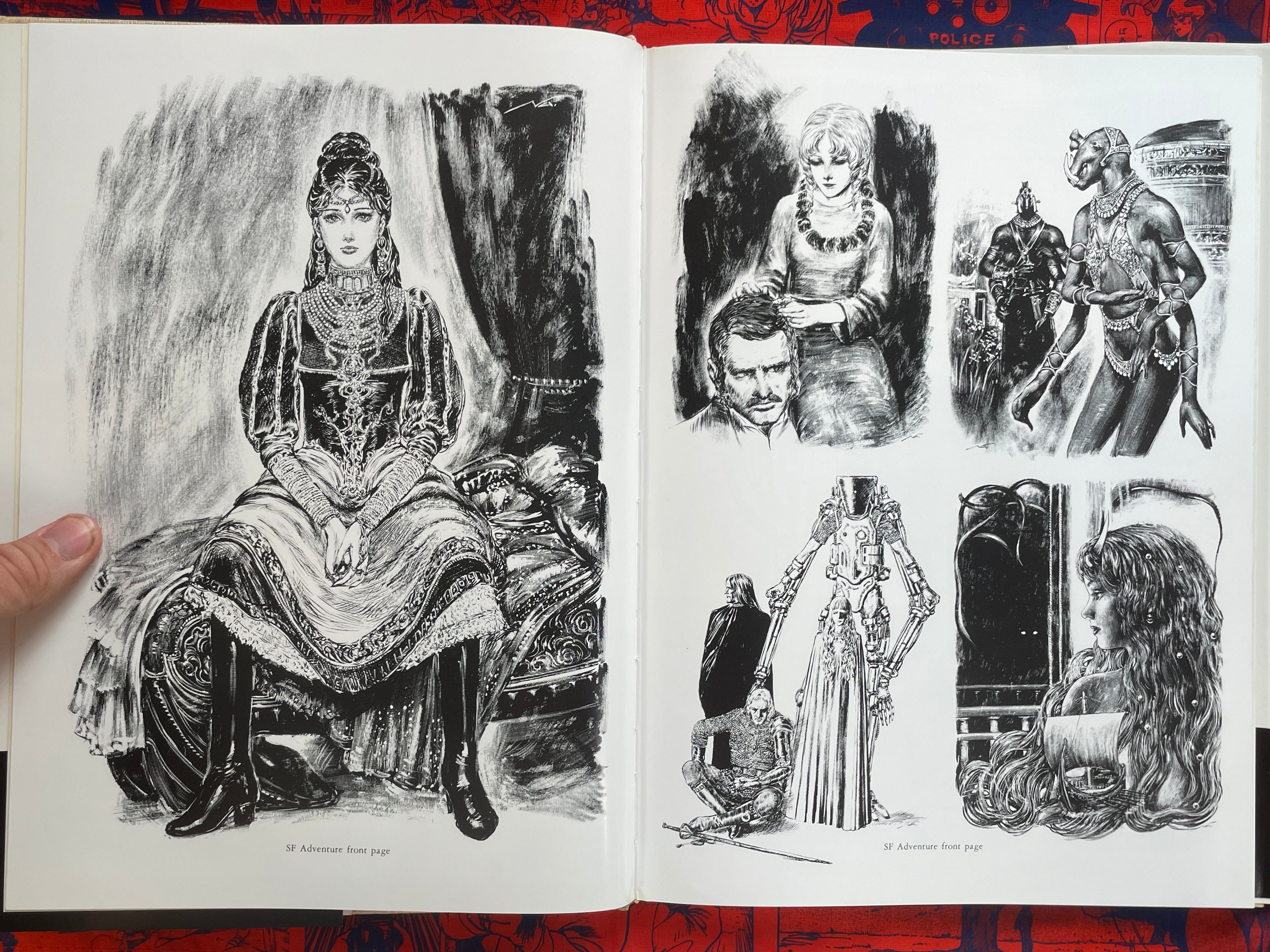 Naoyuki Katoh SF Illustrations II (1983) - Hardcover