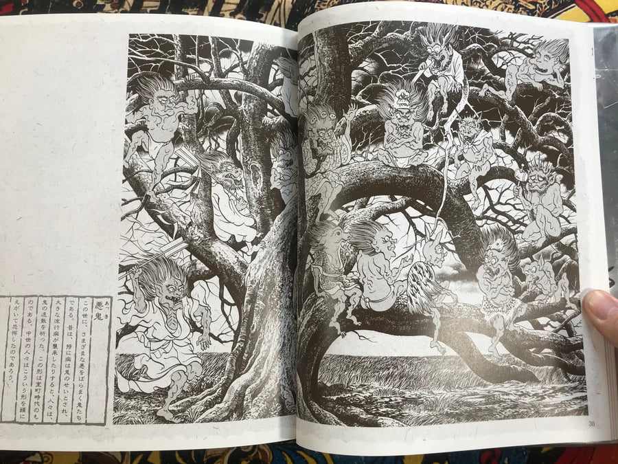 Graphic World of Japanese Phantoms by Mizuki Shigeru (1985/First ed.)