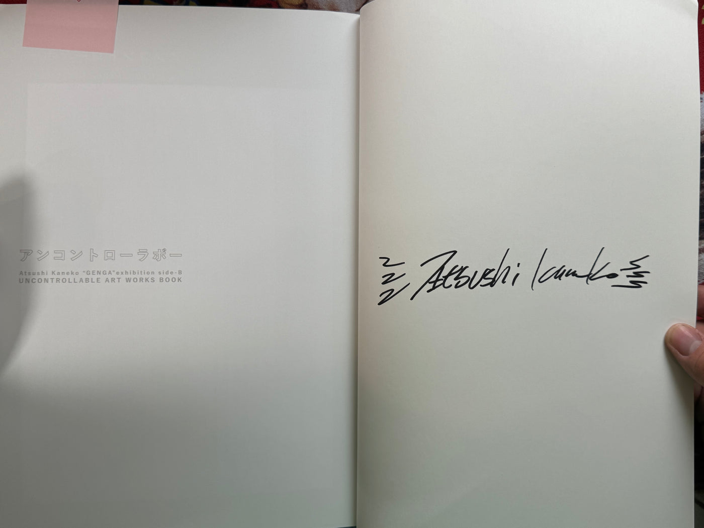SIGNED - Uncontrollable Art Works Book by Atsushi Kaneko (2024)