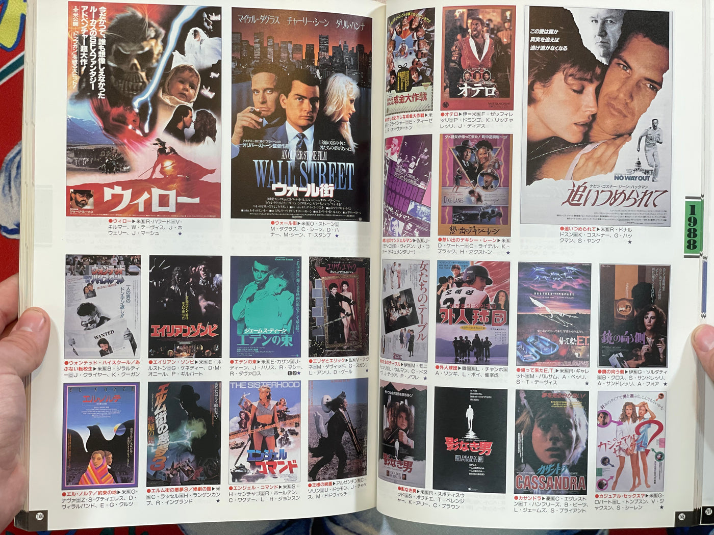 20th Century Foreign Movie Pamphlet Collection by Screen (1980-1989)