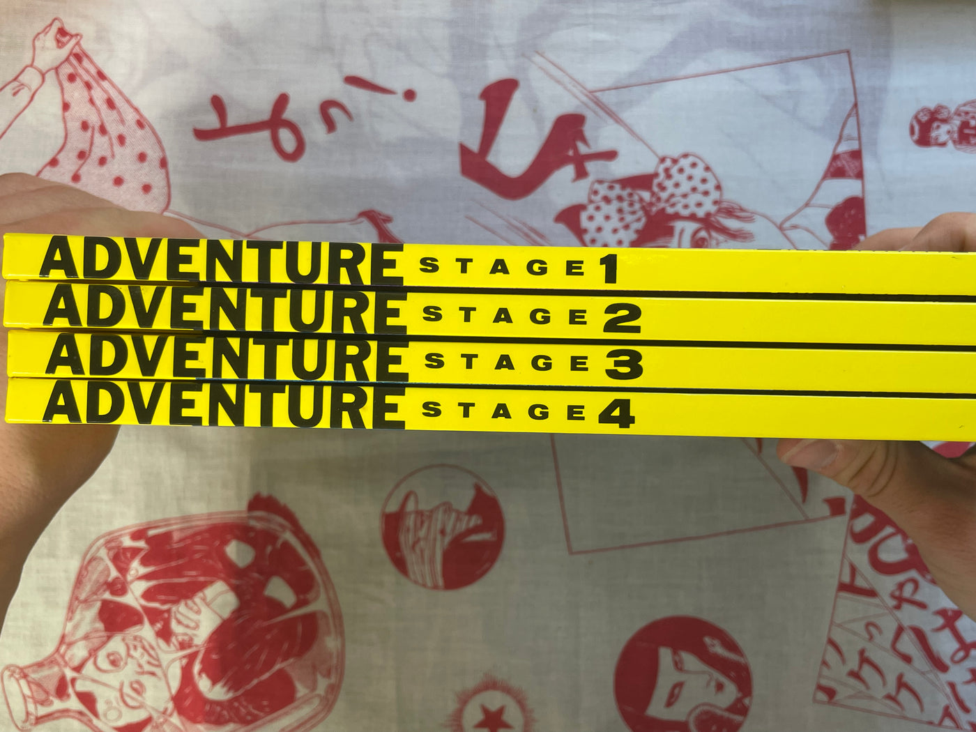 ACT Adventure English 1-4 Complete Set w/Hiroshi Nagai Cover Art, Art by Hiromasa Kato, Yoko Kamei and more! (1982)