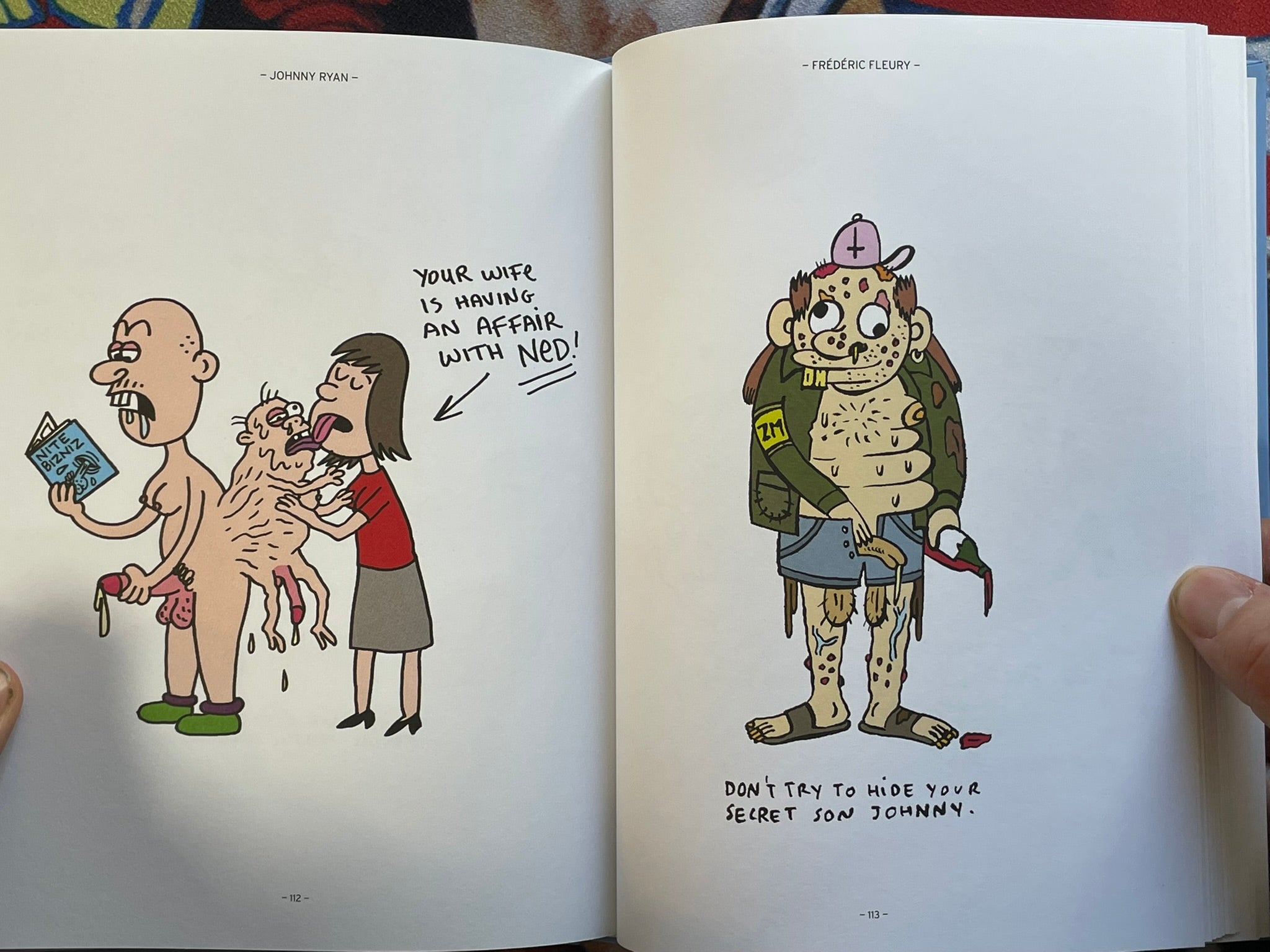 War + Penis by Johnny Ryan, Frédéric Fleury (2022)