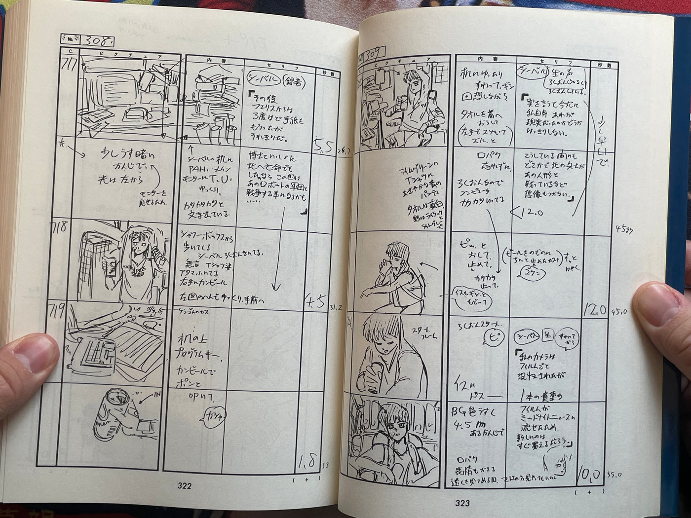 Black Magic M-66 Storyboards by Shirow Masamune (1992)