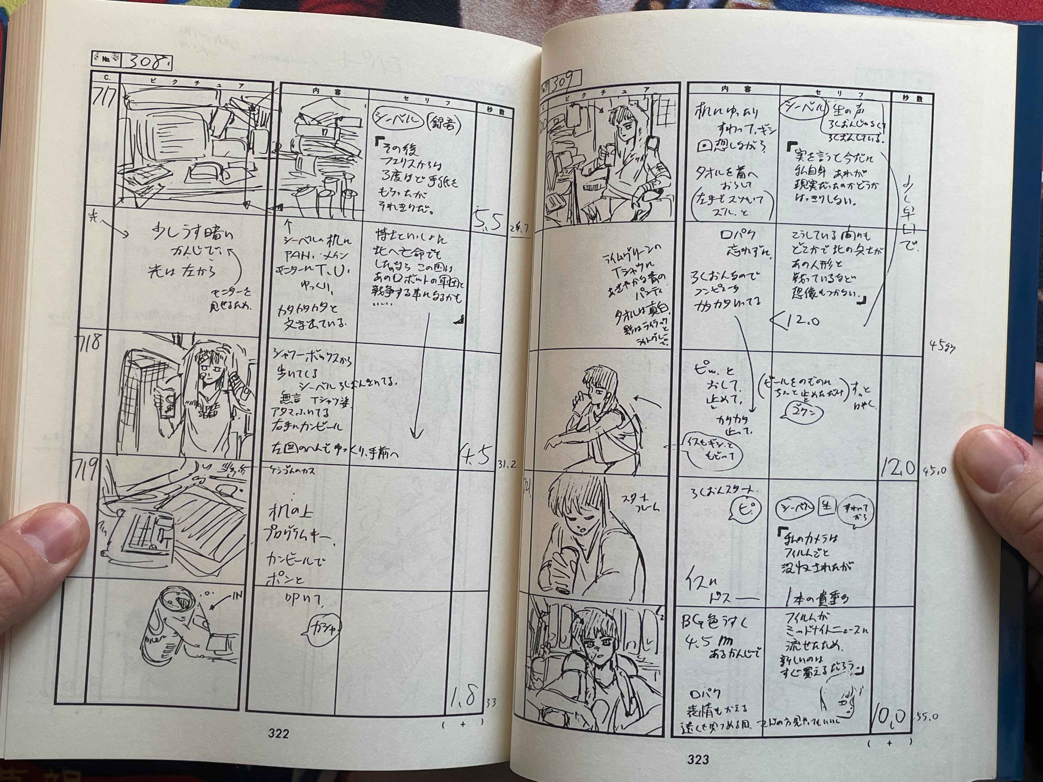 Black Magic M-66 Storyboards by Shirow Masamune (1992)