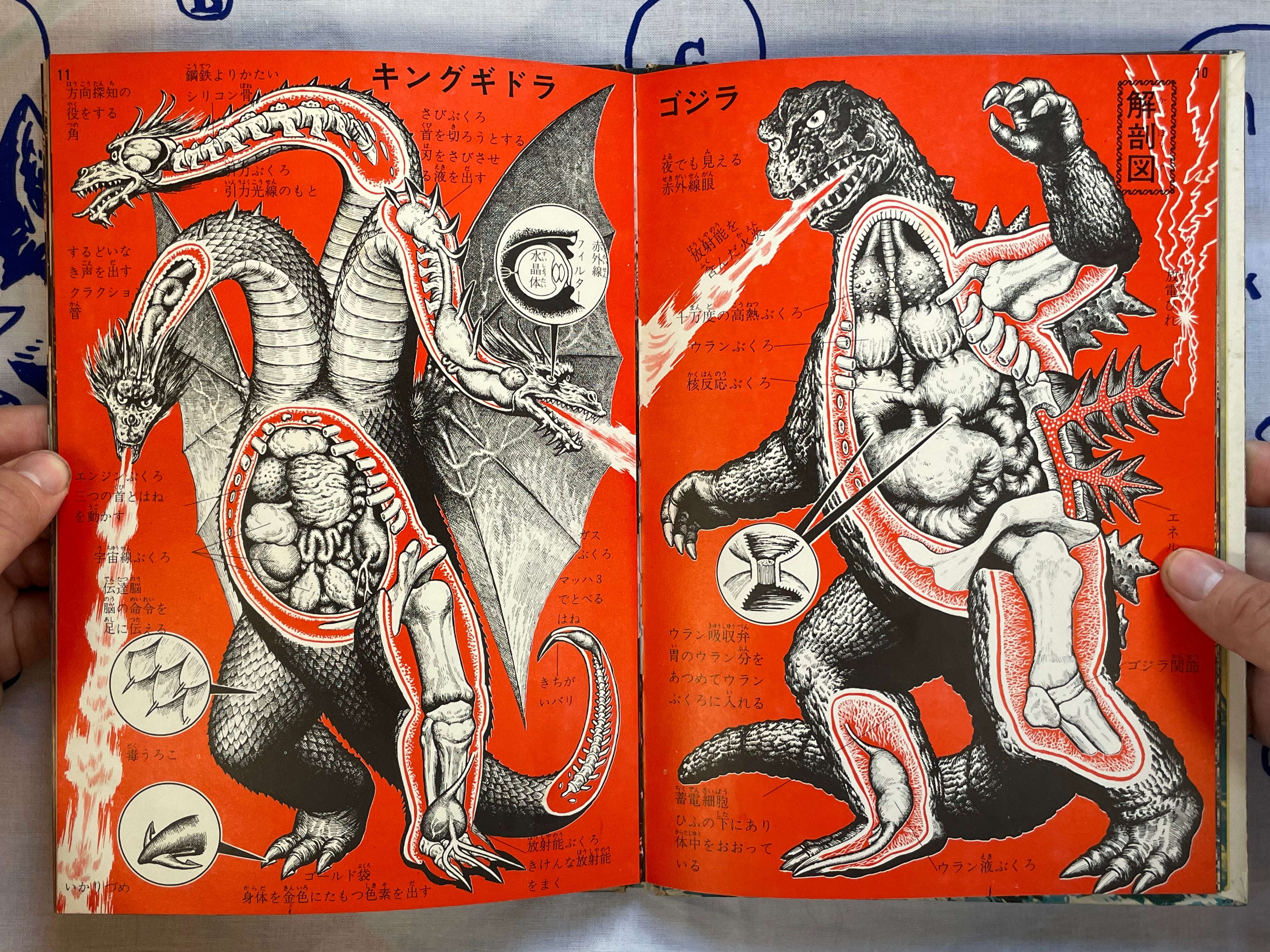Kaiju Massive Attack - Hardcover by Asahi Sonorama (1970s)