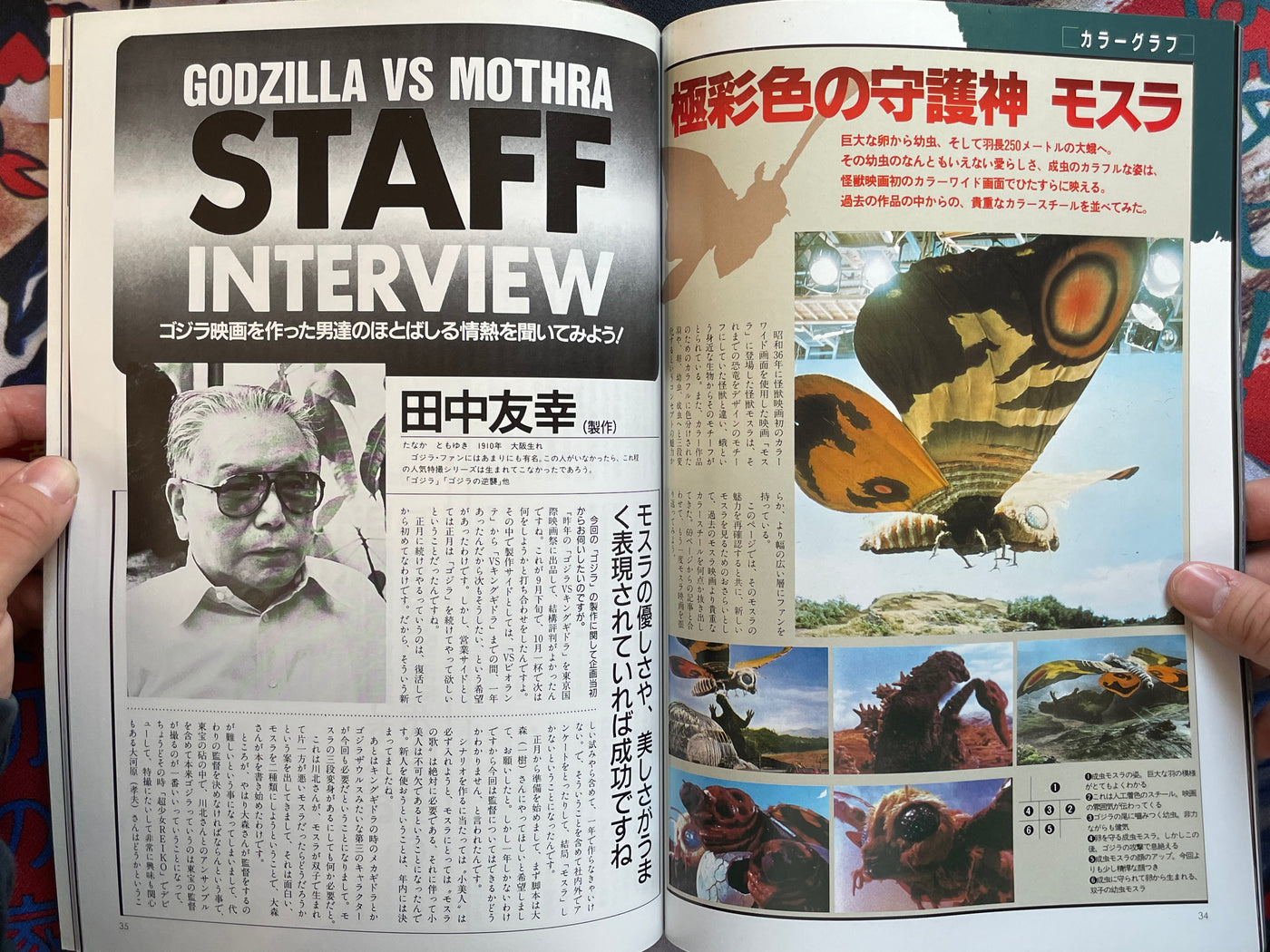 Special Graphix Godzilla vs Mothra by Screen Special Edition (1992)