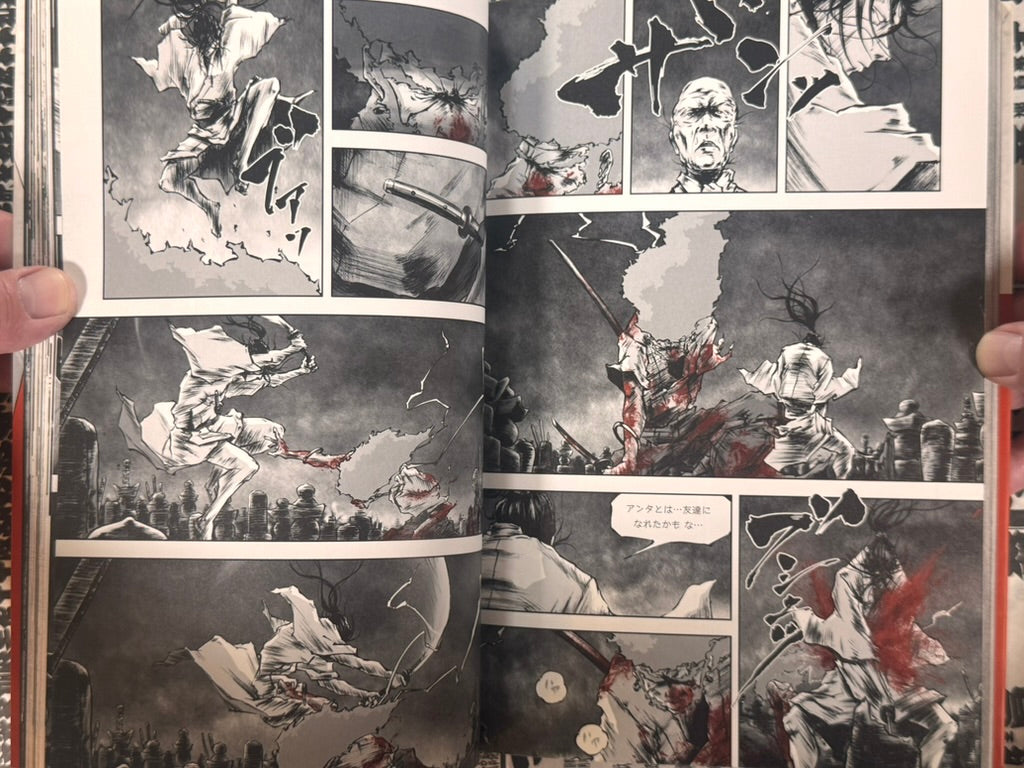 SIGNED Afro Samurai by Takashi Okazaki (2009)-thumbmail-10