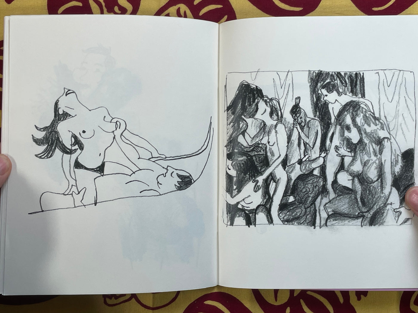Erotic Sketch Book by Seo Seosie Kim