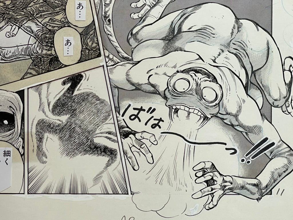 La Blue Girl Original Genga Art by Toshio Maeda-thumbmail-4