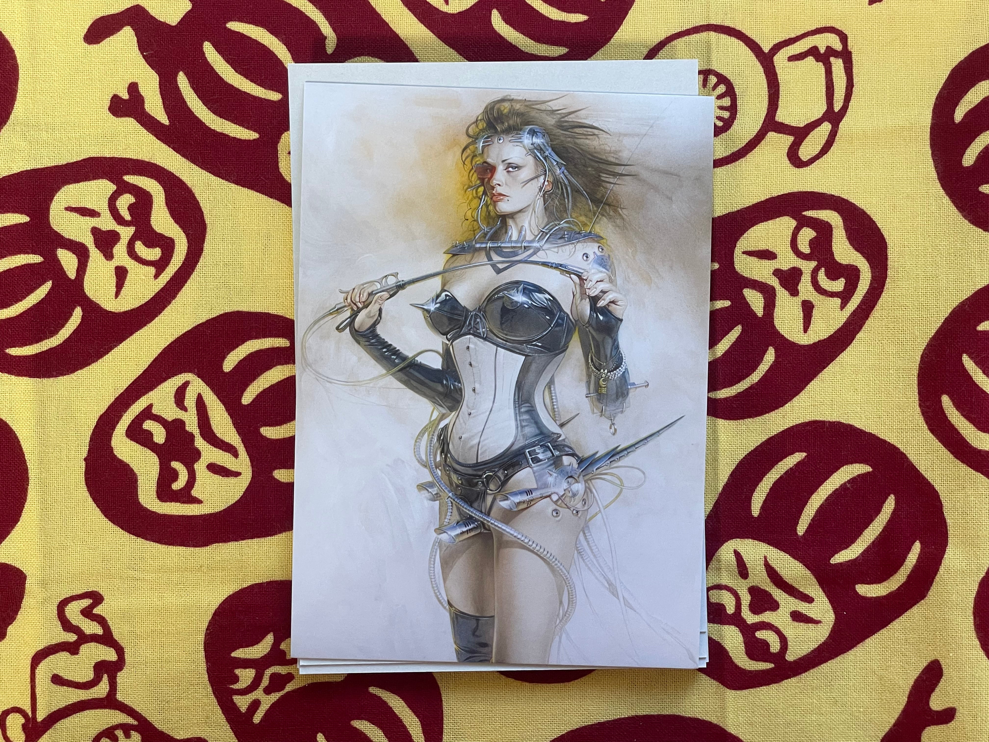 SIGNED Sorayama Hajime Postcard Set