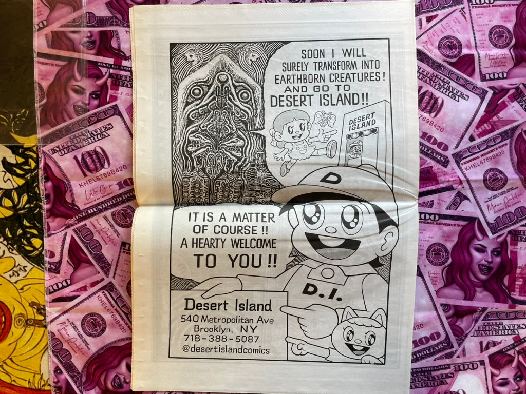 Smoke Signal Art Newspaper (2020/12) by Desert Island Feat. Hironori Kikuchi