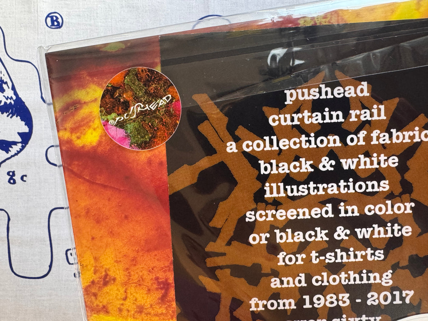 SIGNED HYPERSTOIC Curtain Rail (2026) by Pushead SEALED