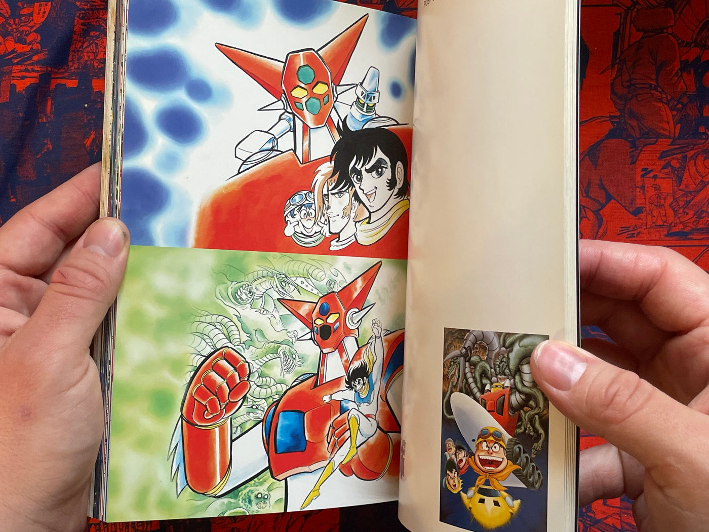 Getter Robo Generation: Character's Art Collection 1 - Slipcover by Ishikawa Ken (1999)