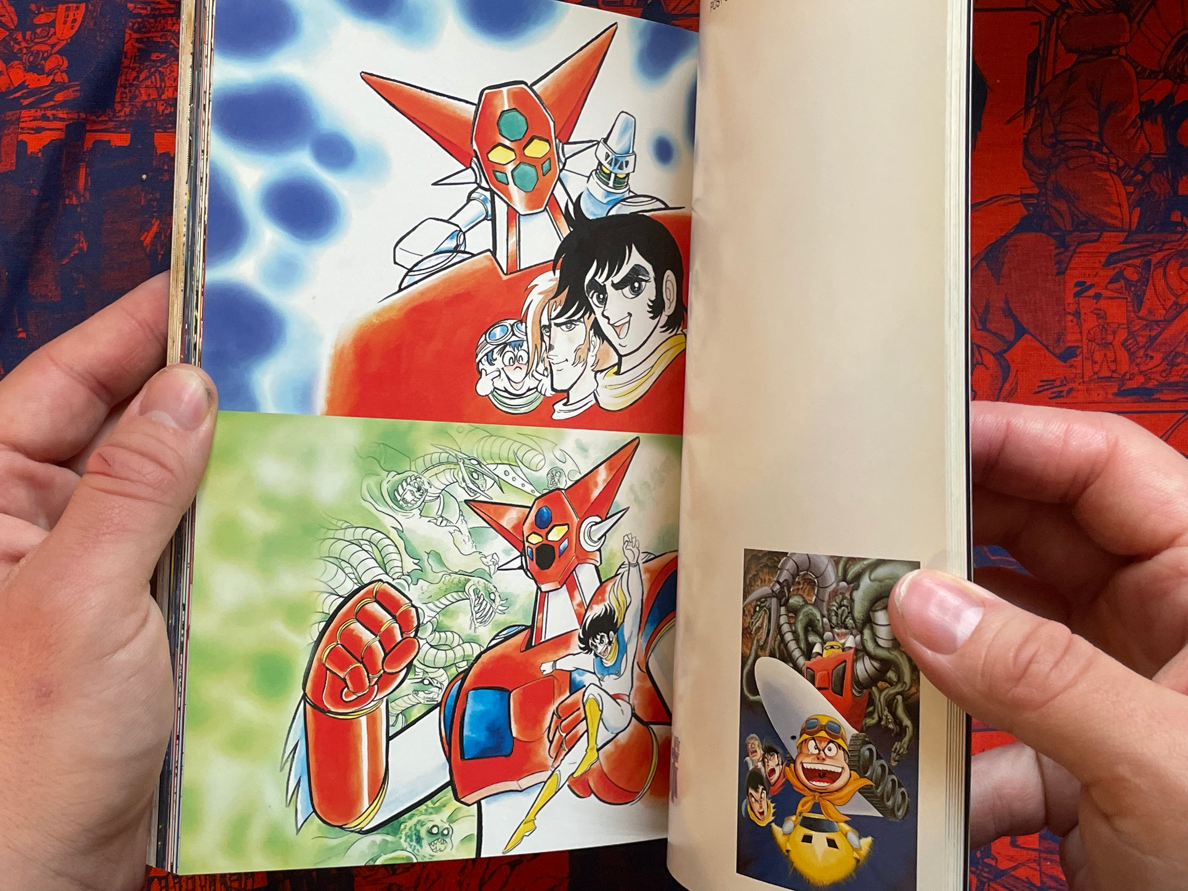 Getter Robo Generation: Character's Art Collection 1 - Slipcover by Ishikawa Ken (1999)