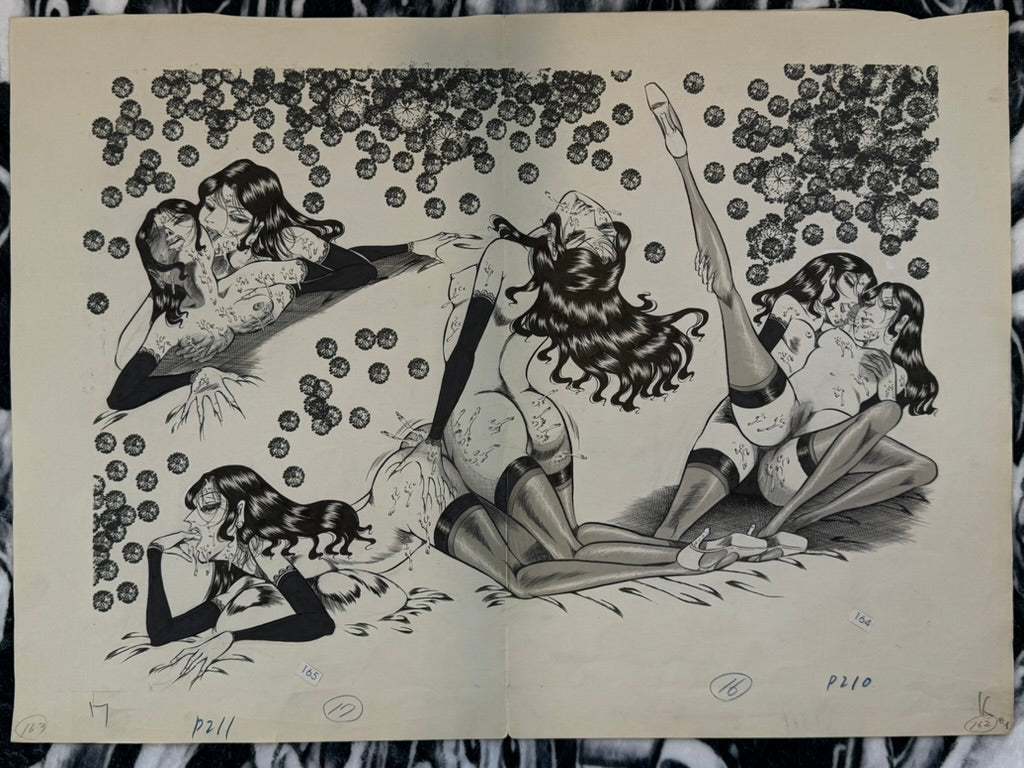 Dirty Matsumoto Genga Art - Set 1