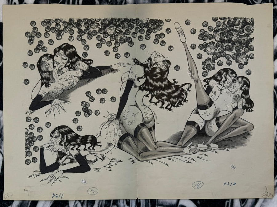 Dirty Matsumoto Genga Art - Set 1