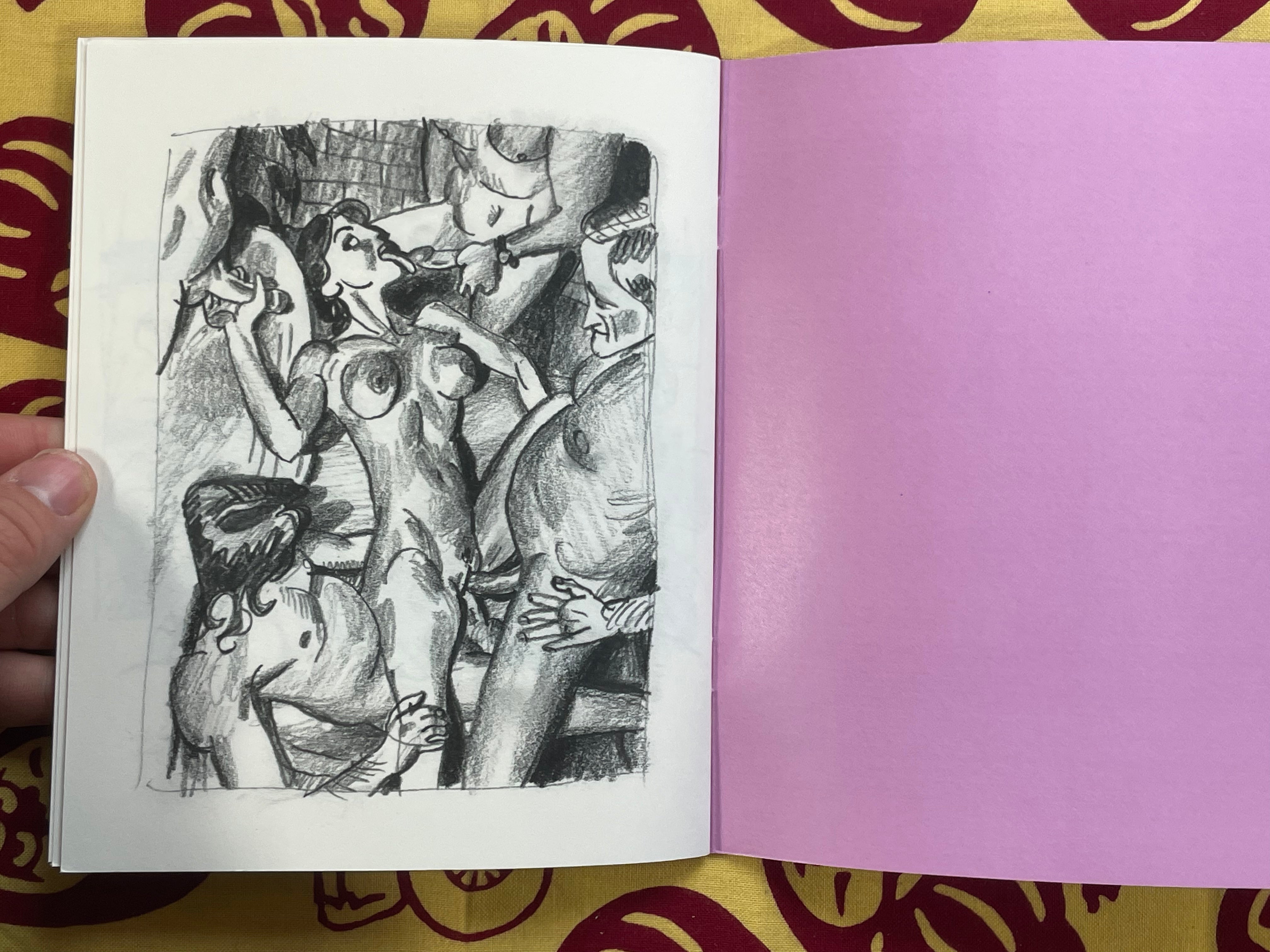 Erotic Sketch Book by Seo Seosie Kim