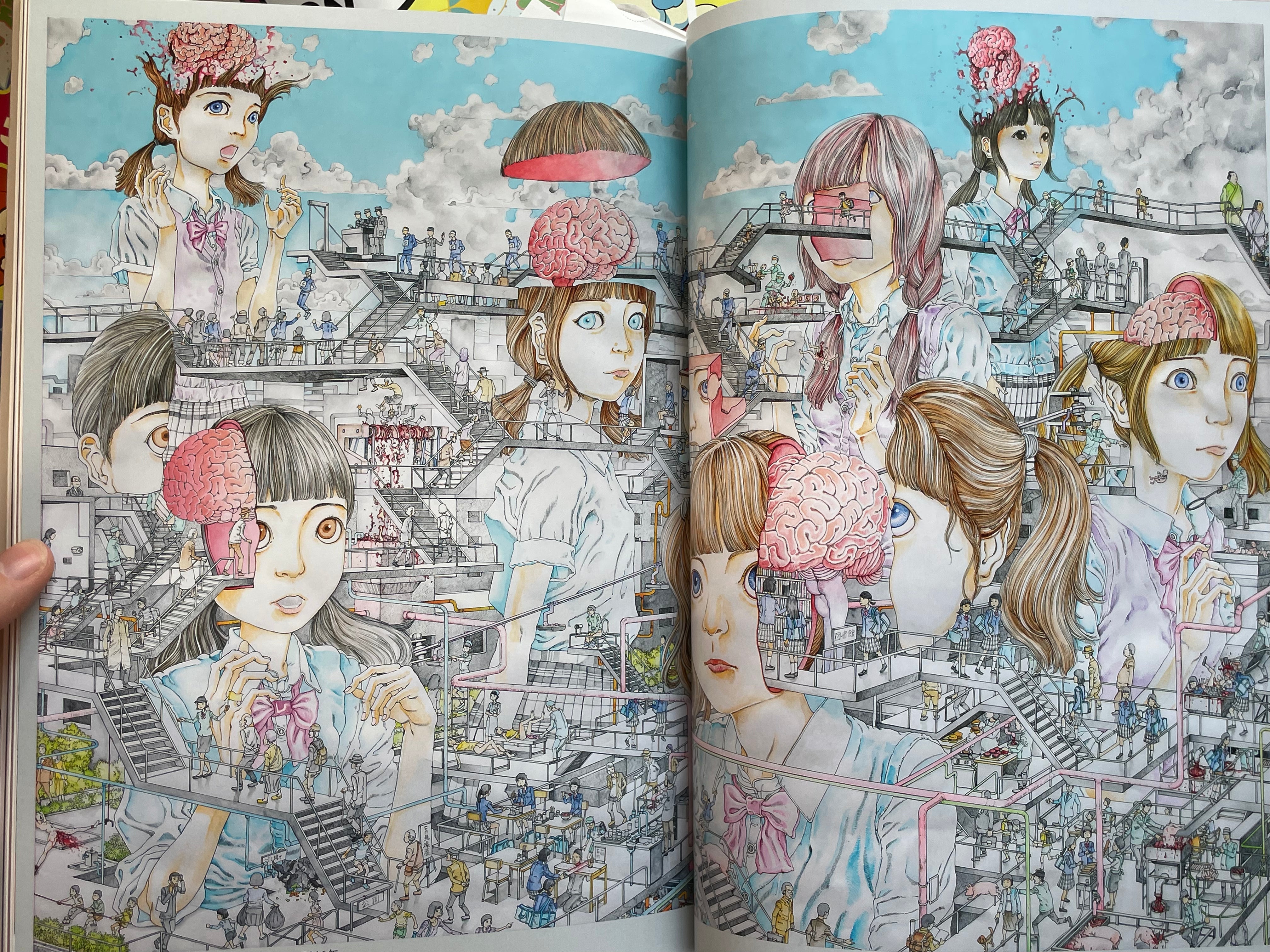 The Most Bizarre Artworks in the World! by Shintaro Kago (2023)-thumbmail-21