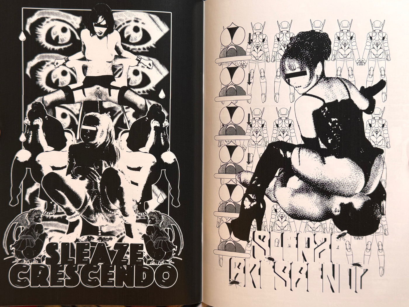 Sleaze Crescendo Issue One w/ Limited Poster & Sticker