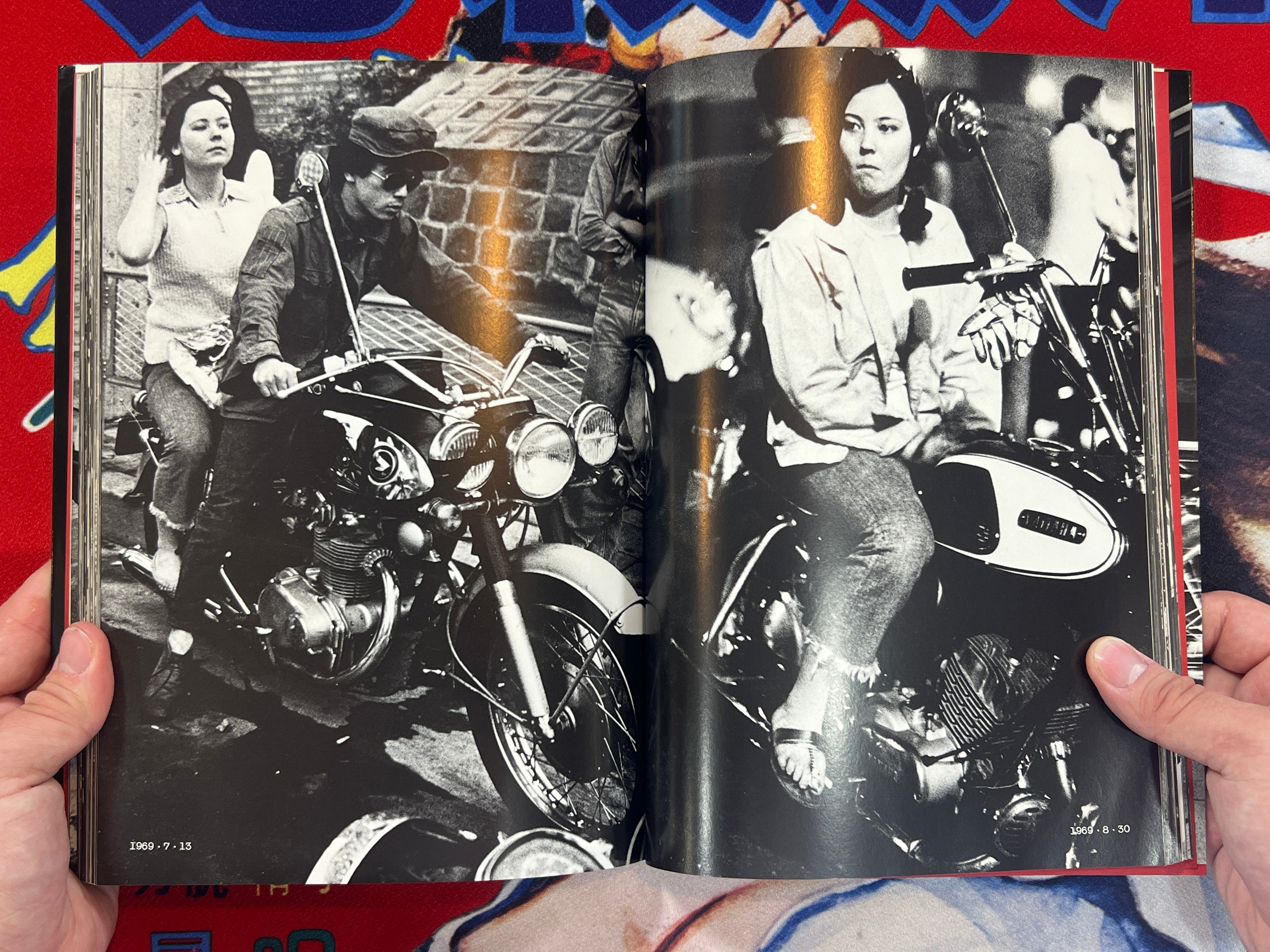 ビンテージ  1969 kazu nurakami 「白い会話」 1969 Shinjuku Kaminari Gang is now by Fumiaki Fukuda