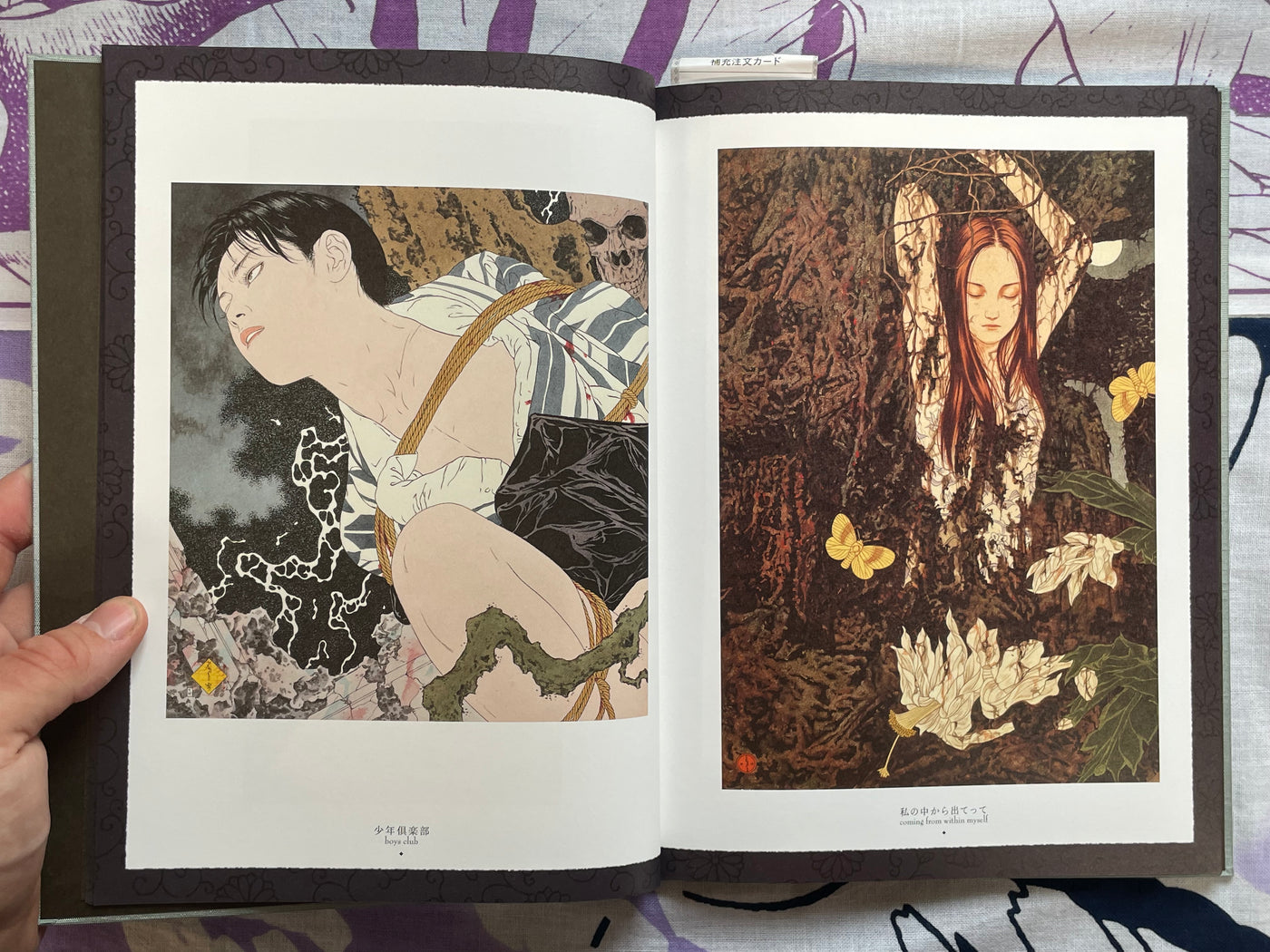 SIGNED Altar of Narcissus - Hardcover + Slipcover by Yamamoto Takato (2023)