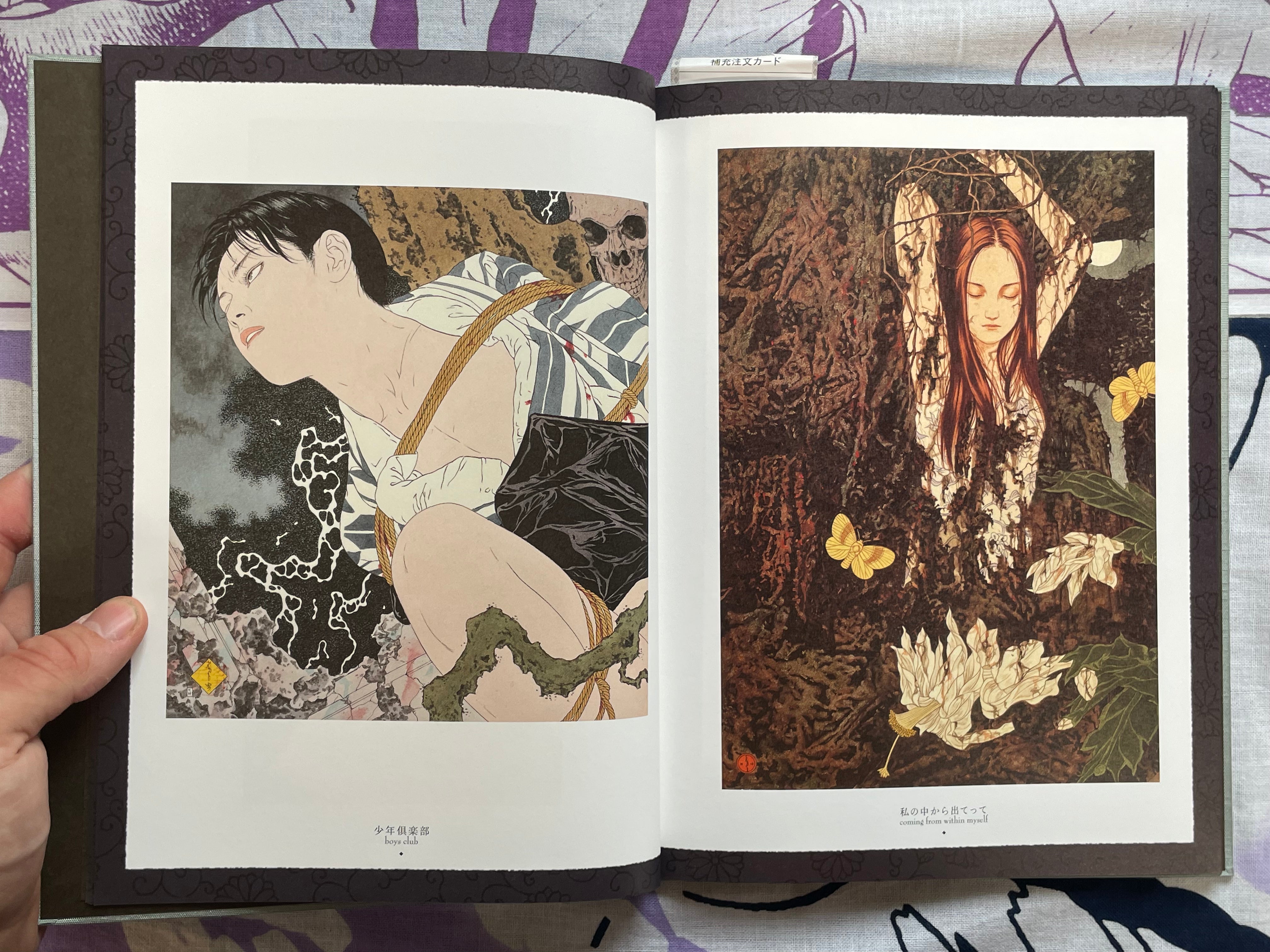 SIGNED Altar of Narcissus - Hardcover + Slipcover by Yamamoto Takato (2023)