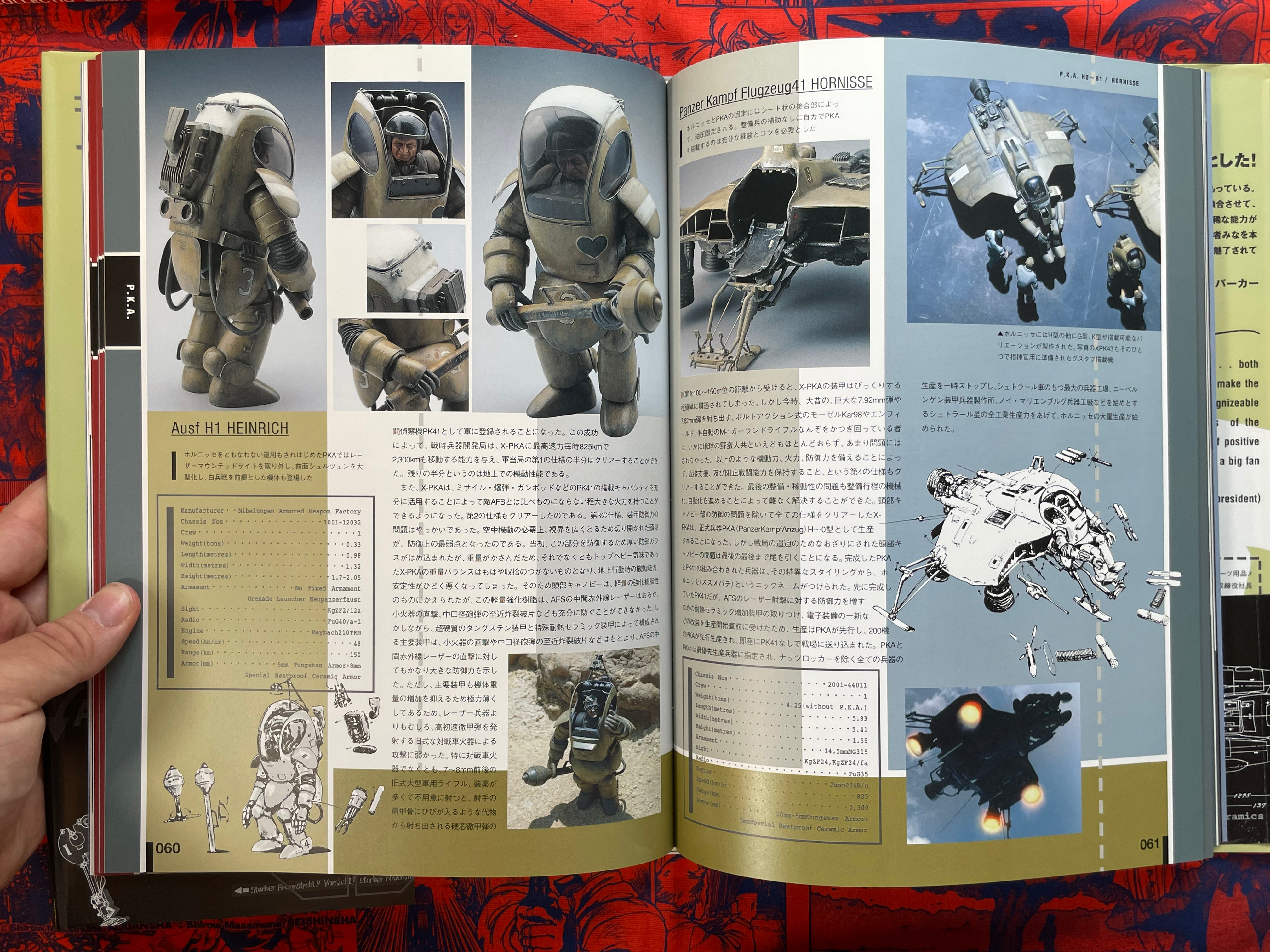 Maschinen Krieger Vol. 1: Chronicle and Encyclopedia - Hardcover by Kow Yokoyama (2003)-thumbmail-10