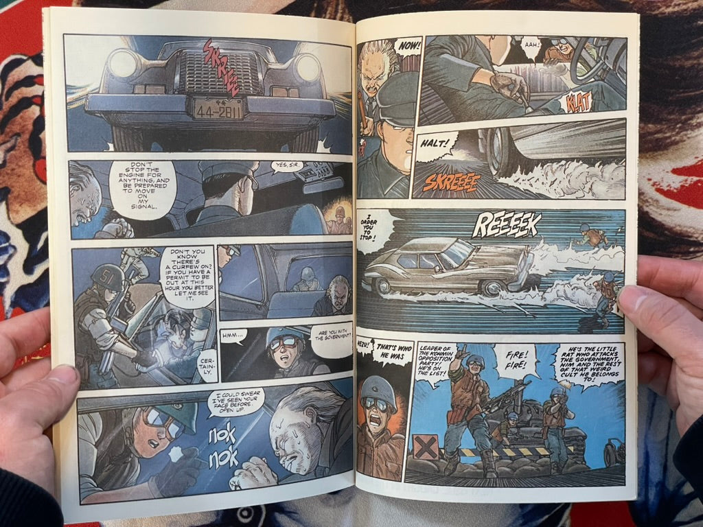 Akira International Edition 1-8 Set (ALL w/Obi Wrap) by Katsuhiro Otomo (1988)