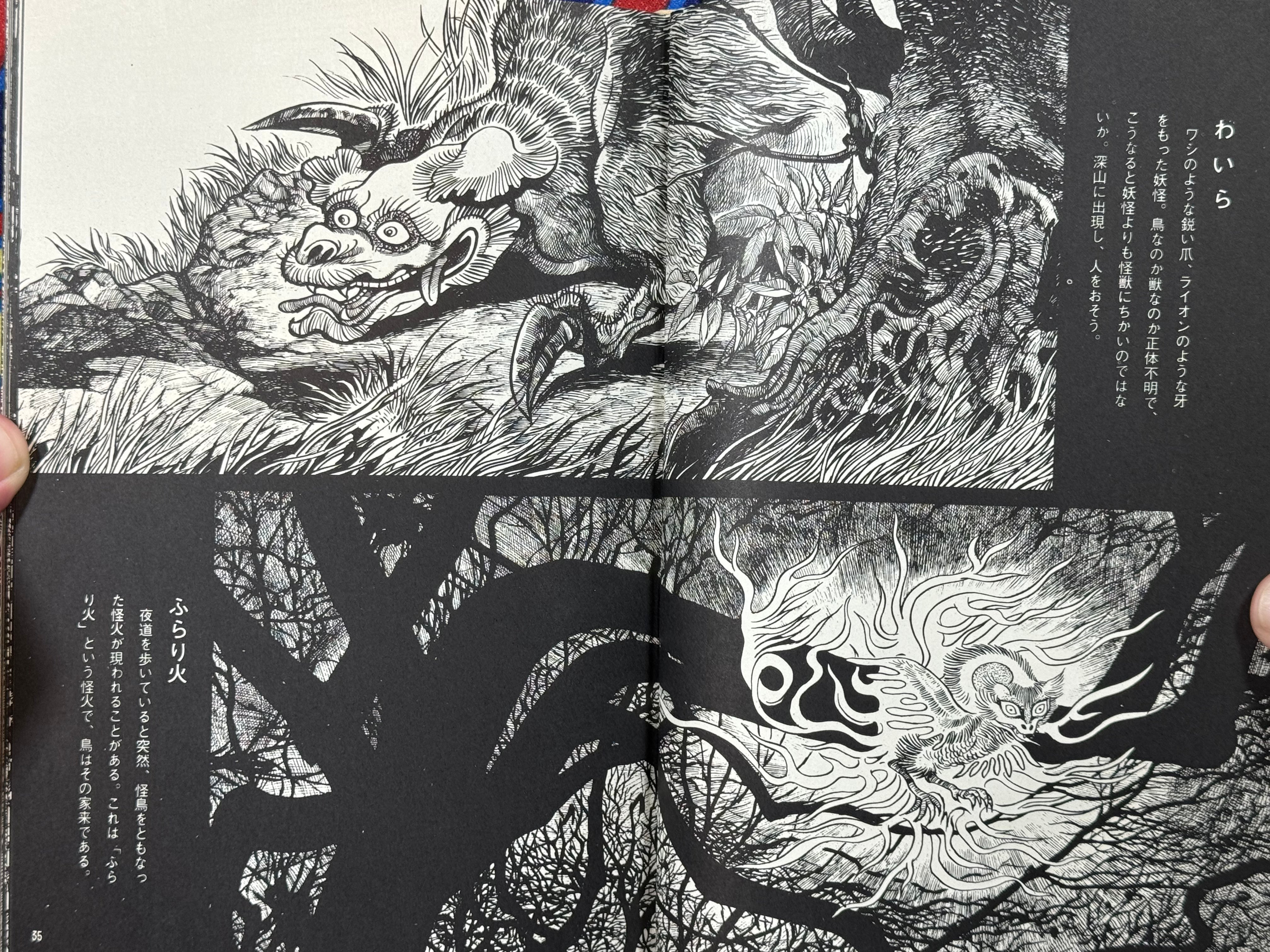 Mizuki Shigeru Yokai Art Collection w/ Slipcover (1970)
