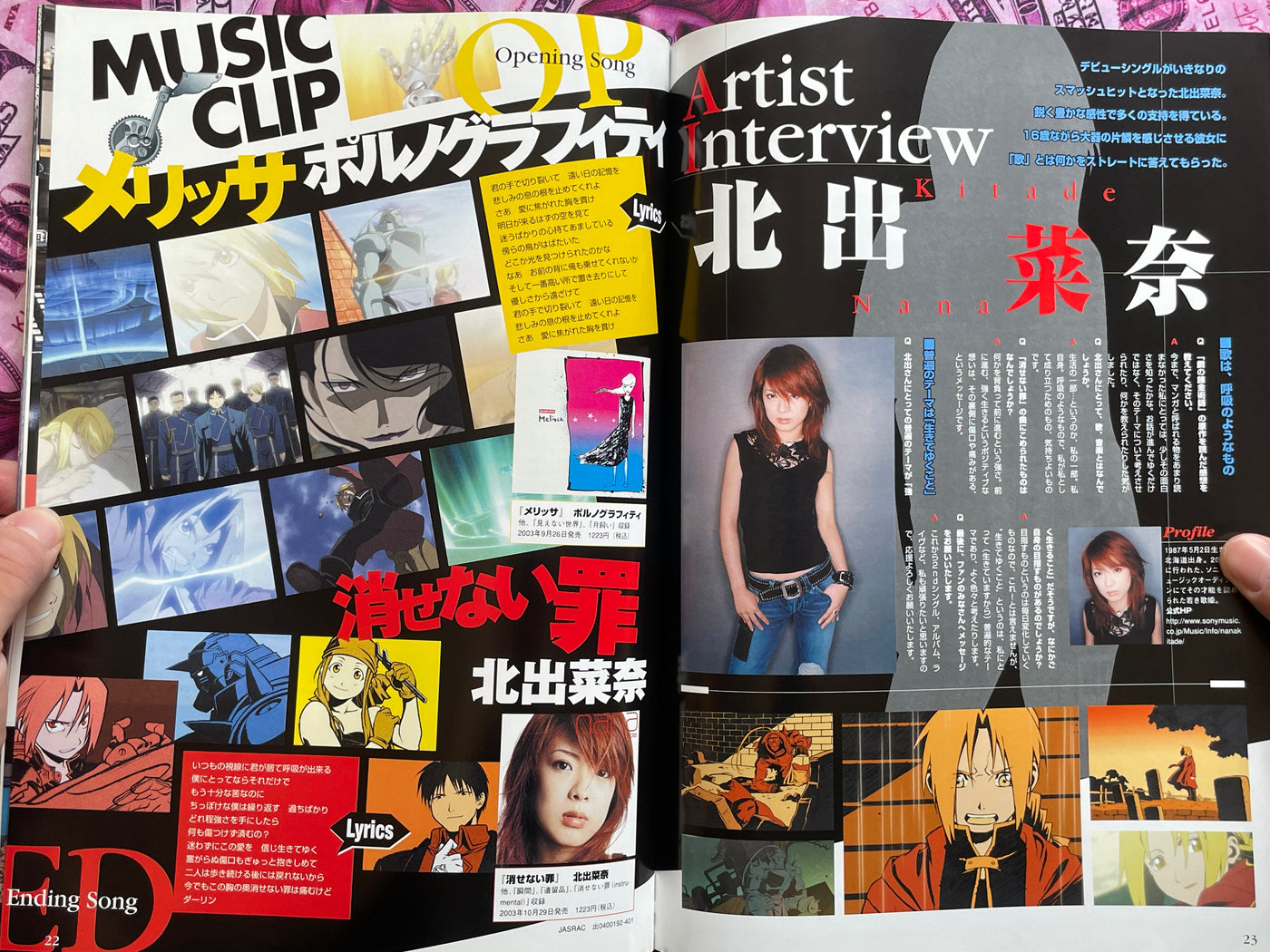 TV Anime Full Metal Alchemist Official Fanbook Vol. 1-5 (2004)