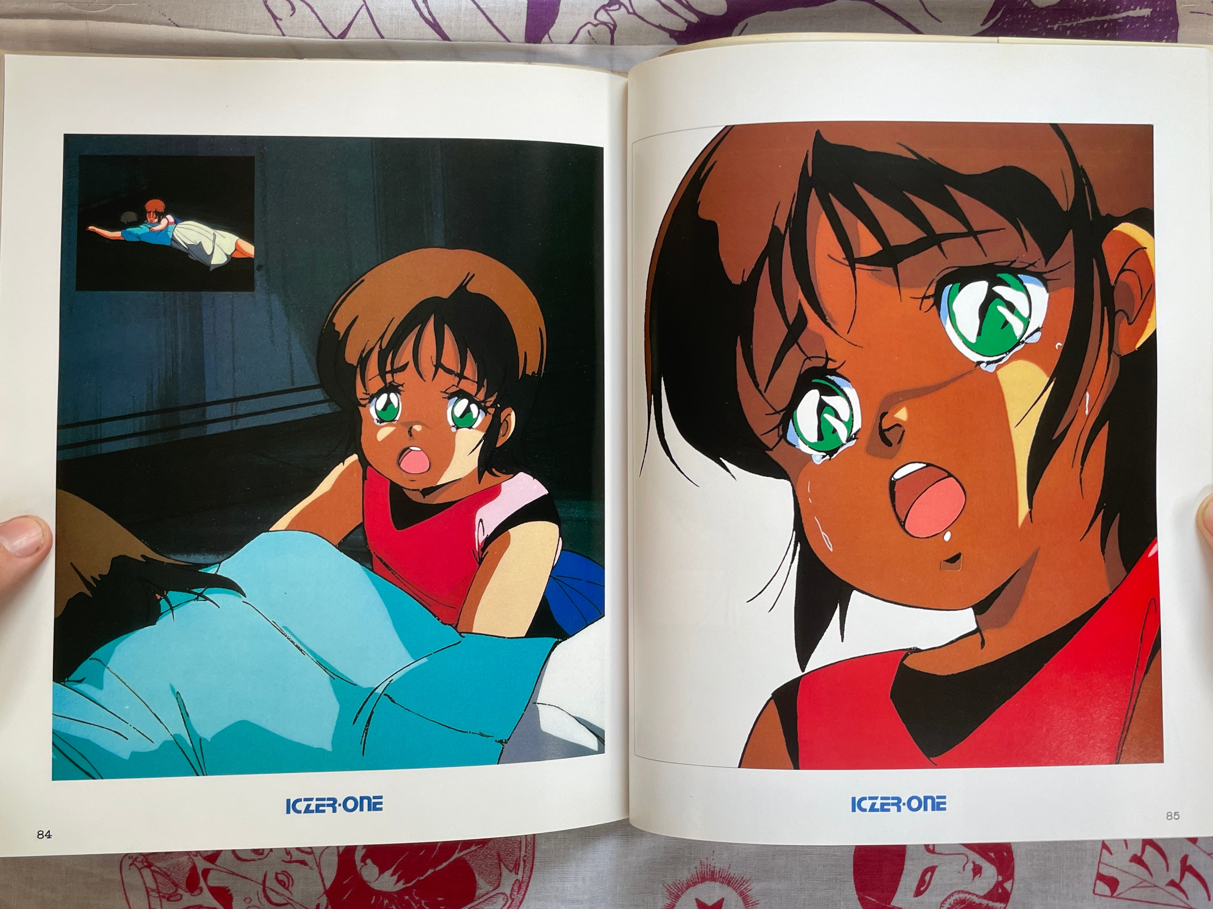 Fight!! Iczer-One Characters' Album by Hirano Toshihiro (1986)