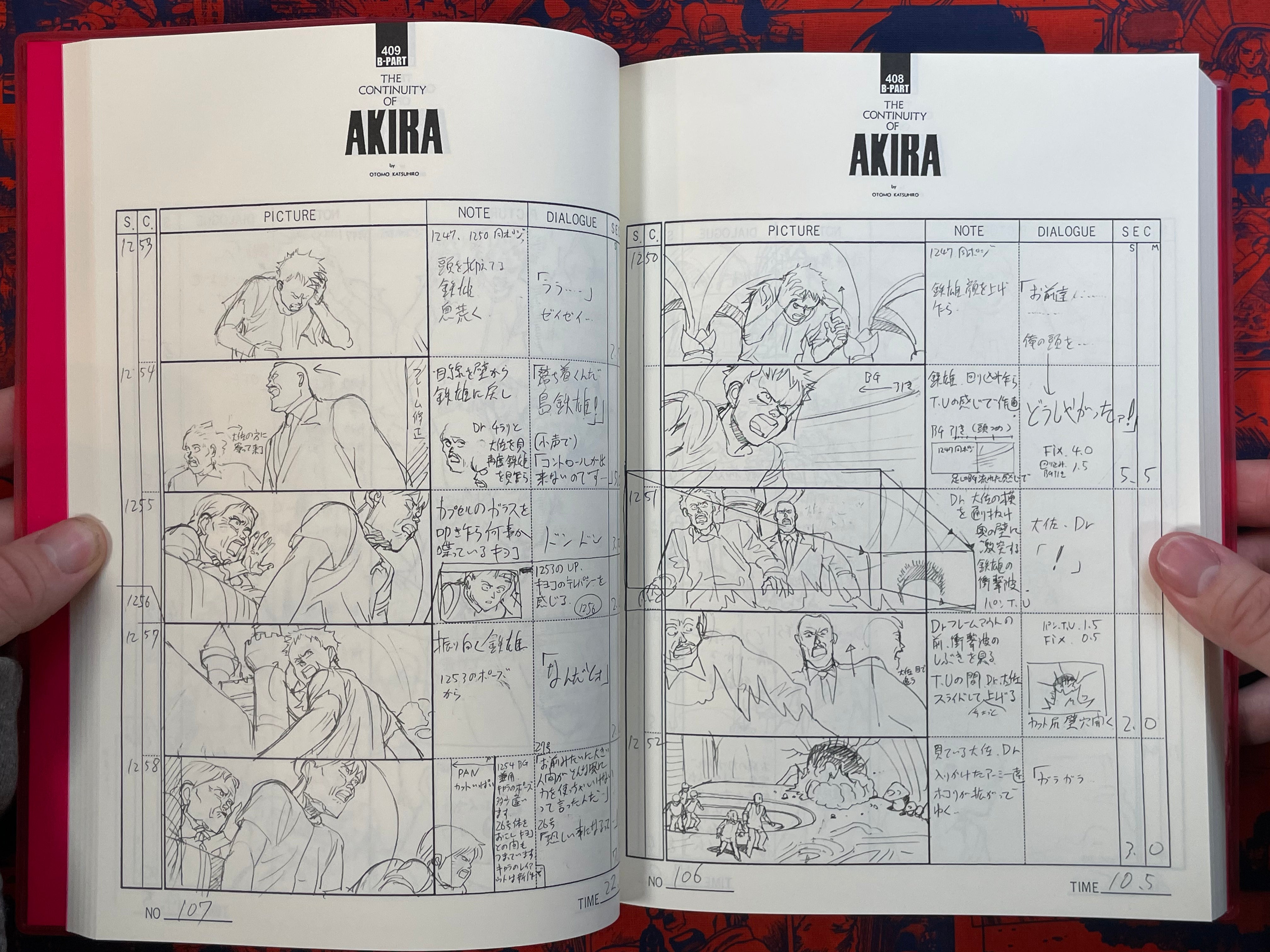 Otomo The Complete Works 21 + 22: Akira Animation Storyboards 1 + 2 (2022)