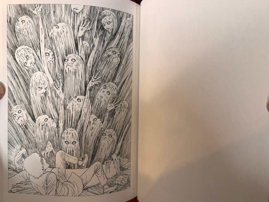 Junji Ito's 40th Anniversary Coloring Book Selection