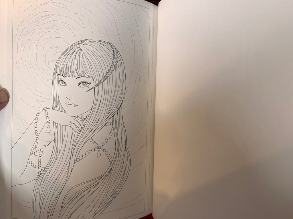 Junji Ito's 40th Anniversary Coloring Book Selection