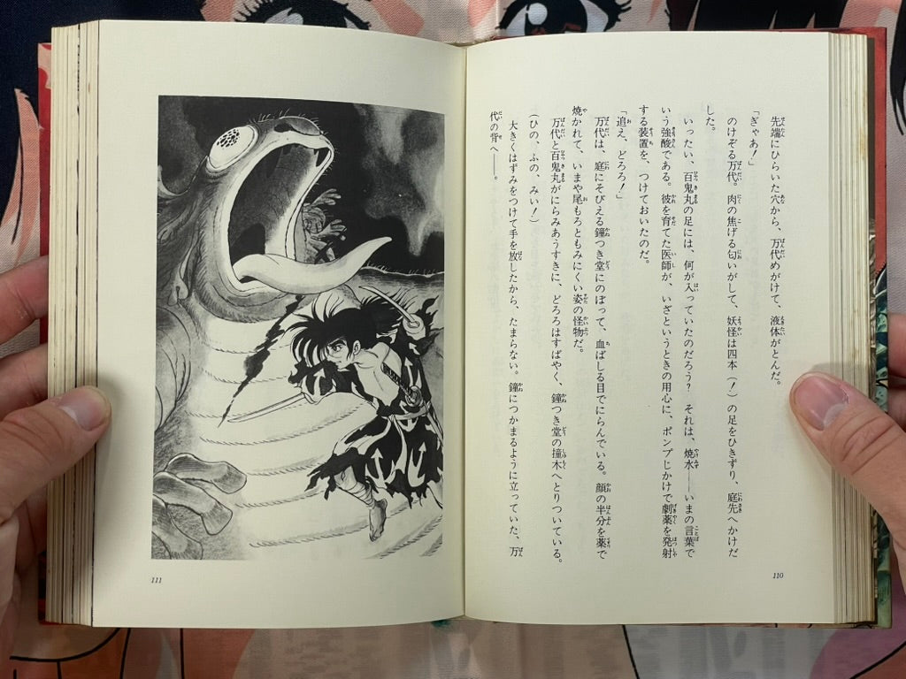 Dororo (Illustrated Novel) - Slipcover + Hardcover by Tezuka Osamu (1969)-thumbmail-9