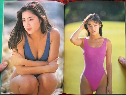 Crystal Blue Radiance: Yoshino Kimika Photo Collection - Hardcover (1994)