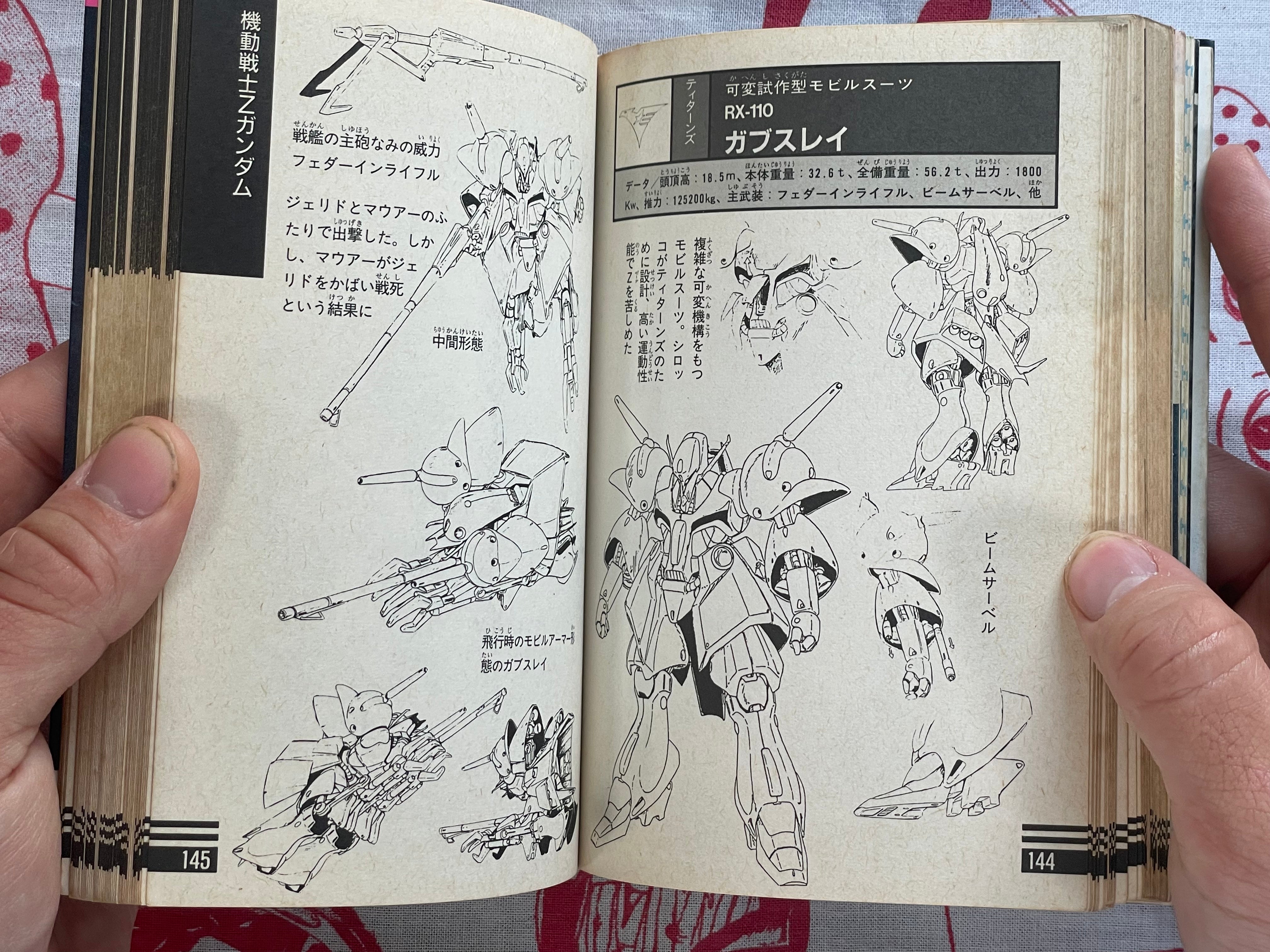 Mobile Suit Gundam Encyclopedia - bunko sized (1993)