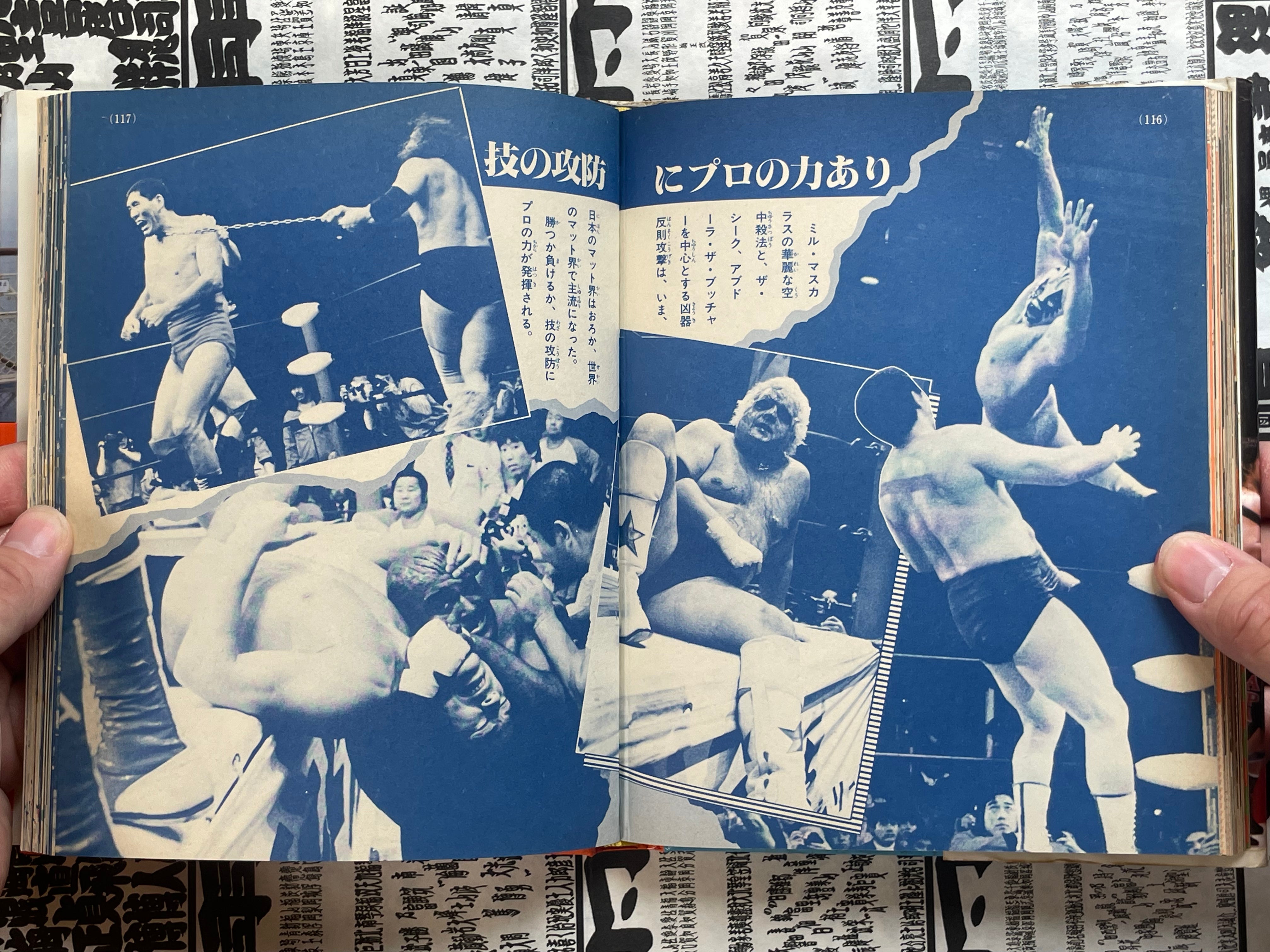 Let's Fight Pro Wrestling Picture Book by Shogakukan (1987)-thumbmail-15