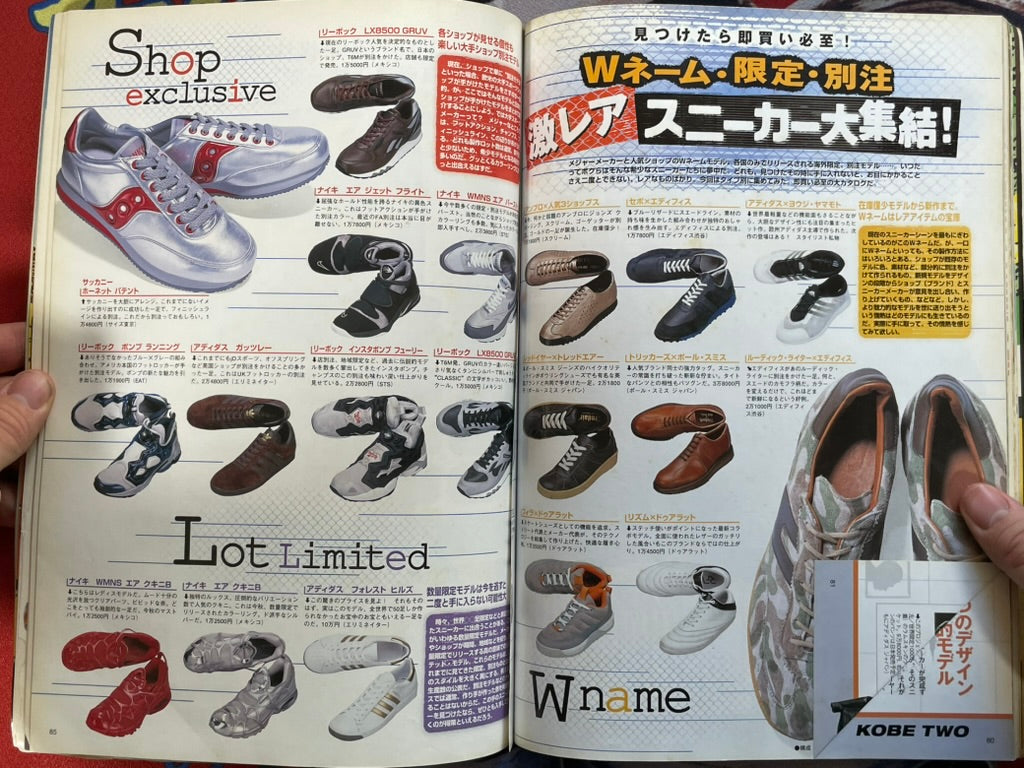 Sneaker Complete Bible by Fineboys Hinode Fine Mook (2001)